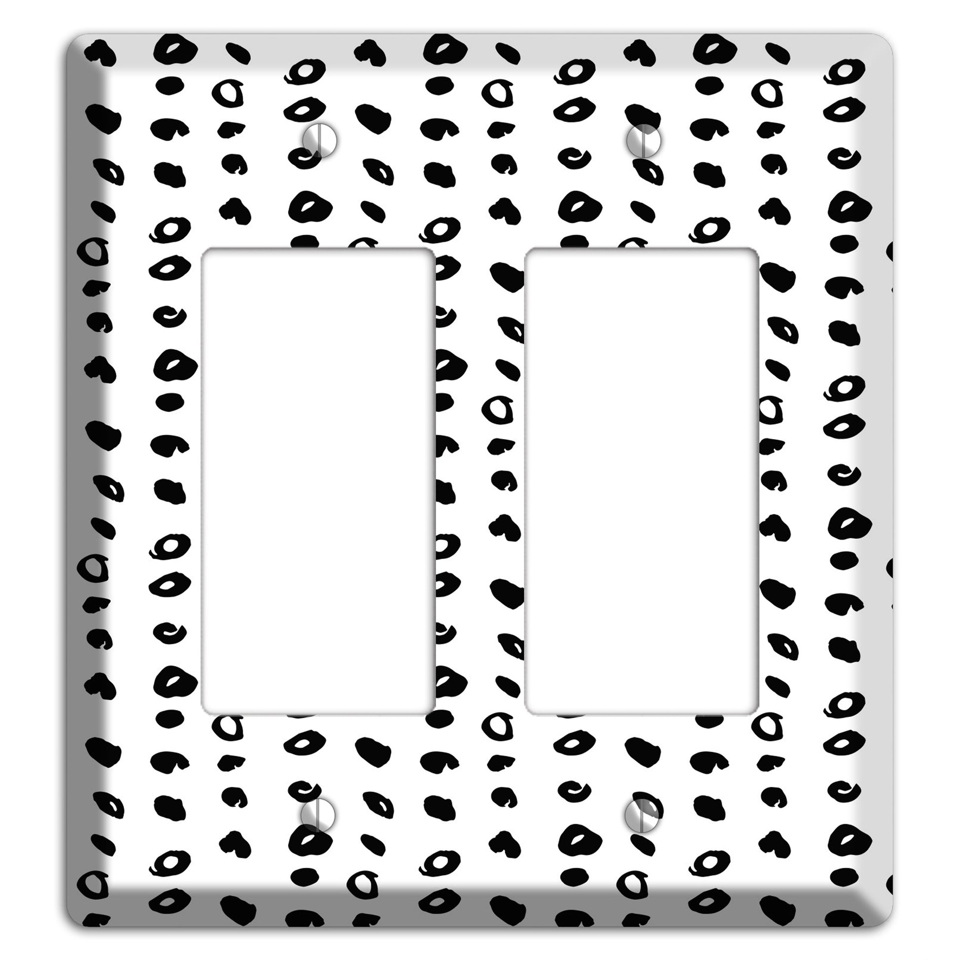 Ink Drops 10 2 Rocker Wallplate