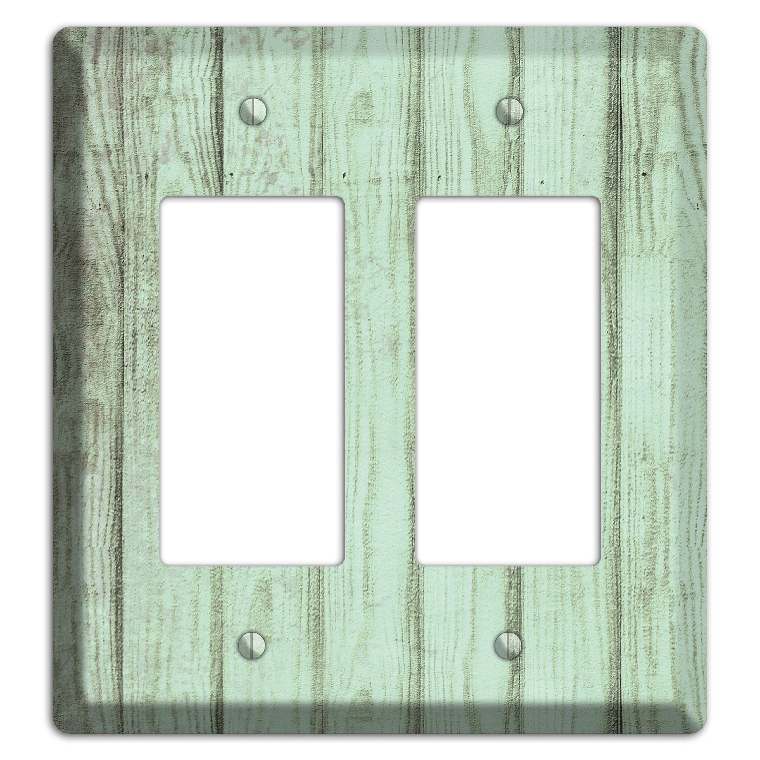 Norway Weathered Wood 2 Rocker Wallplate