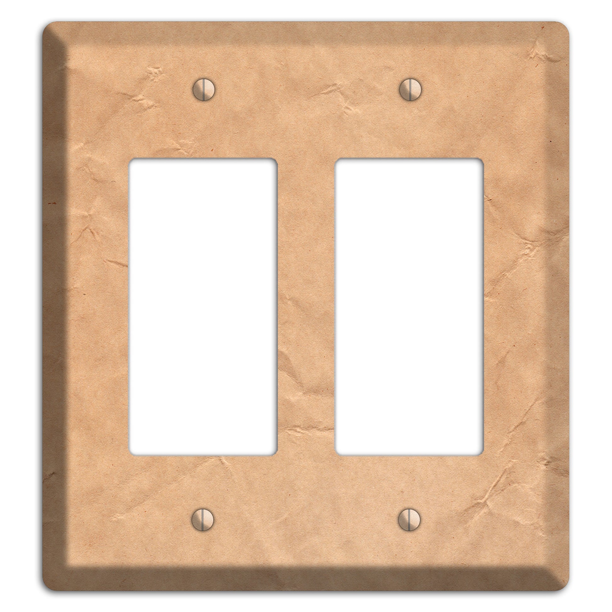 Aged Paper 6 2 Rocker Wallplate