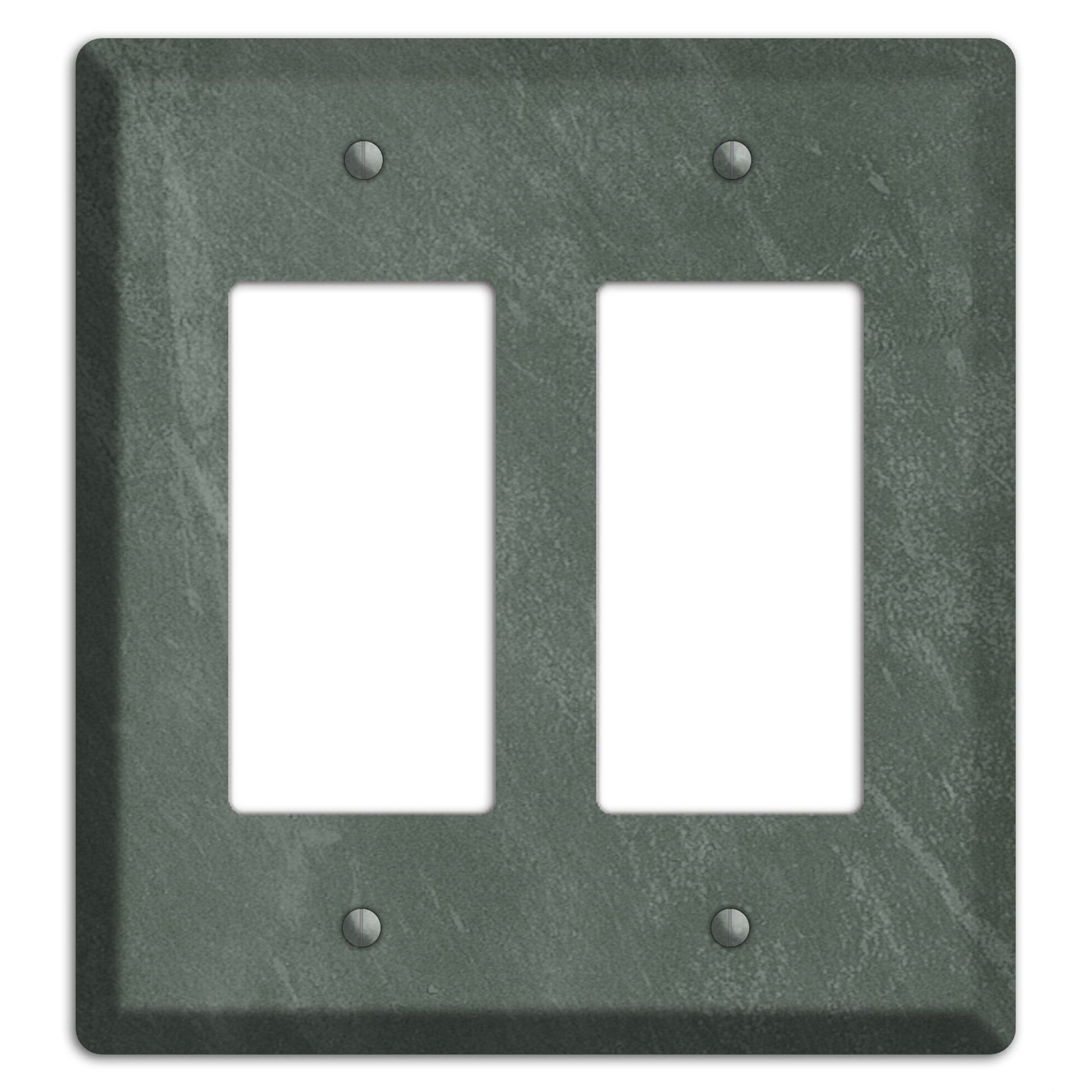 Chalk Dark Green 2 Rocker Wallplate