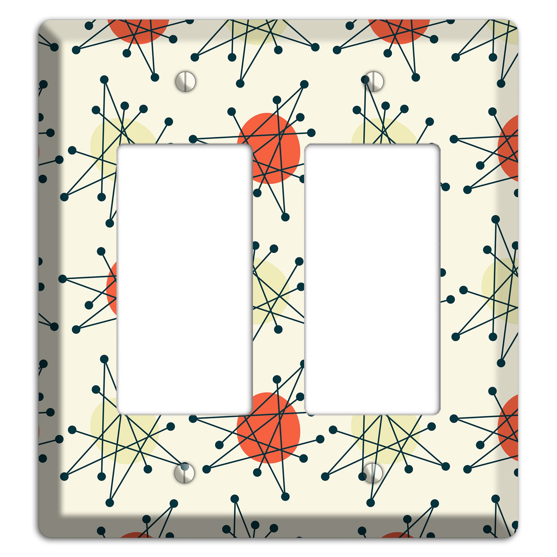 Atomic Star Burst 2 Rocker Wallplate