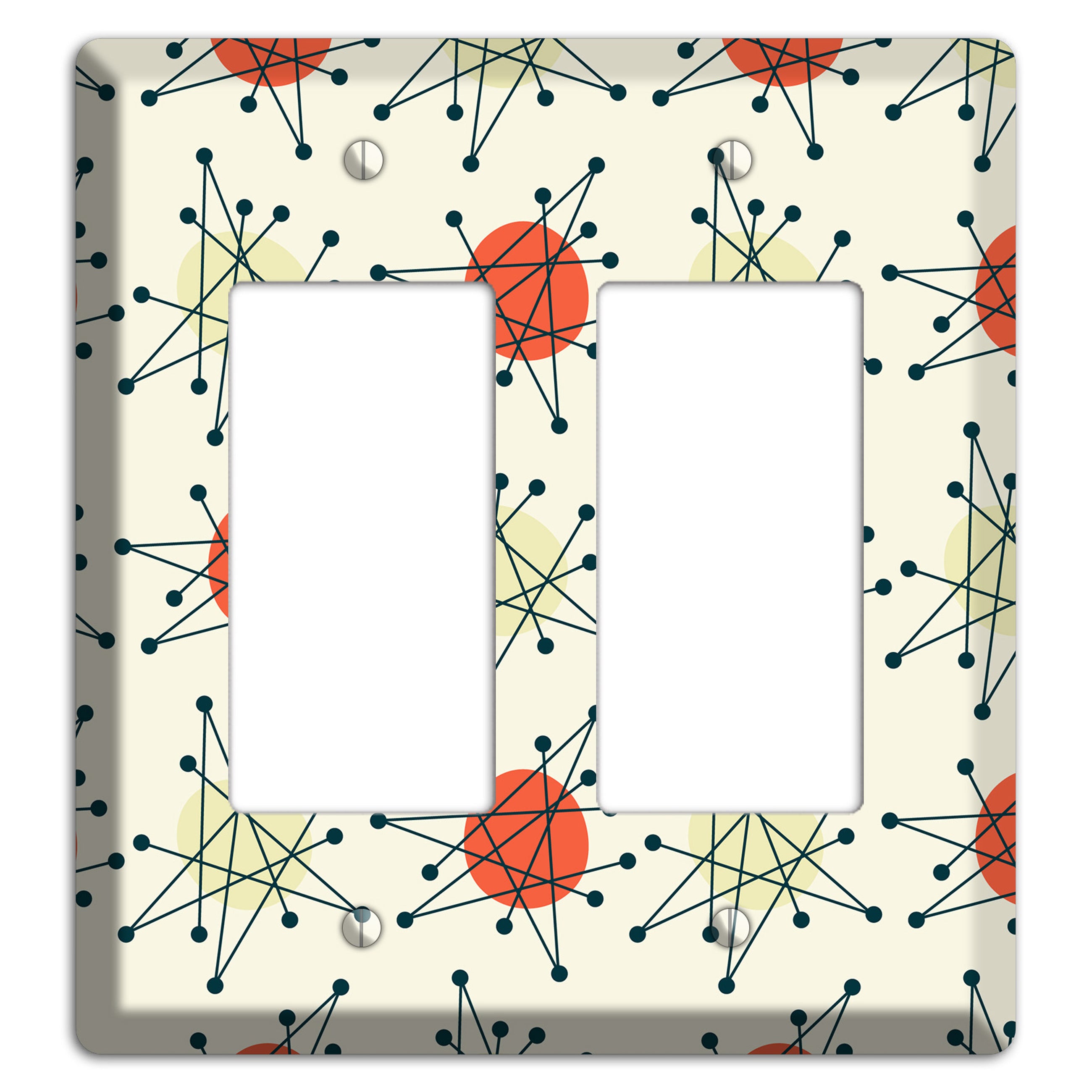Atomic Star Burst 2 Rocker Wallplate