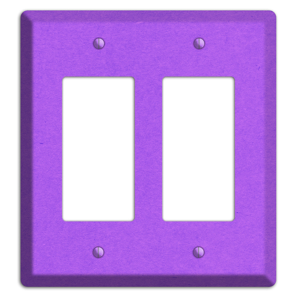 Dark Orchid Kraft 2 Rocker Wallplate