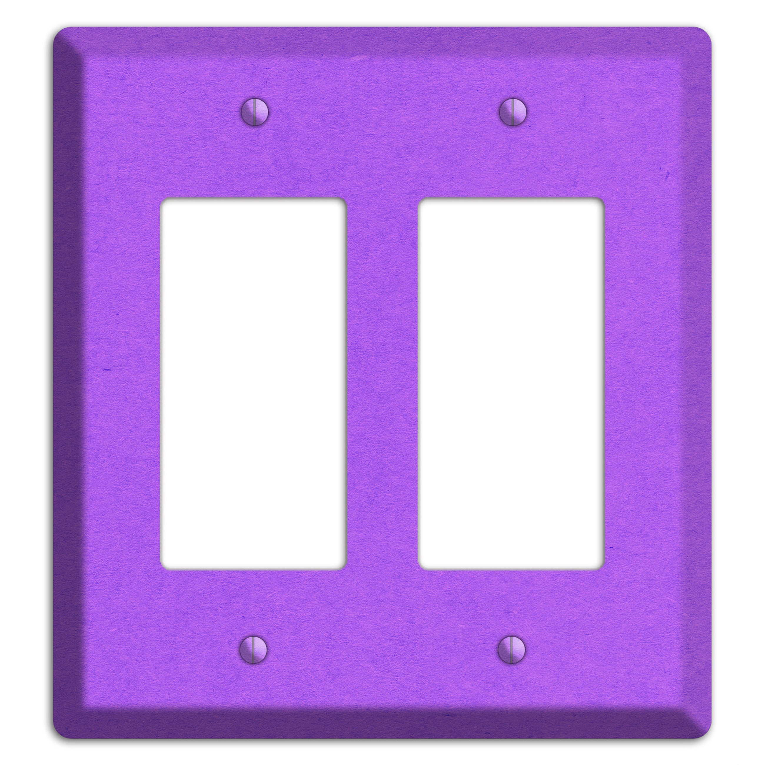 Dark Orchid Kraft 2 Rocker Wallplate