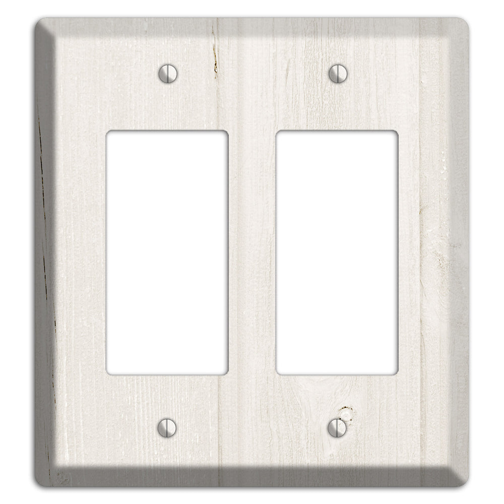 Spring Wood Antique 2 Rocker Wallplate