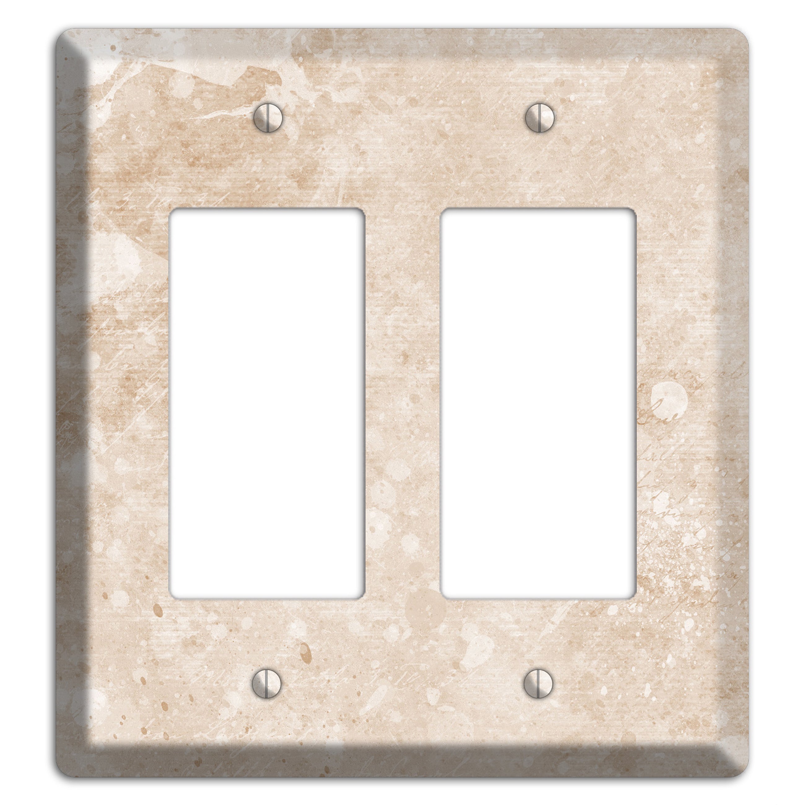 Logan Whimsical Damask 2 Rocker Wallplate