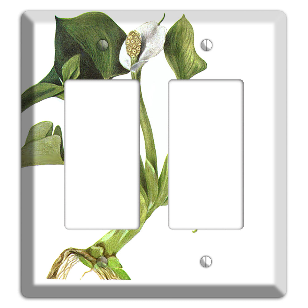 Calla Palustrie 2 Rocker Wallplate