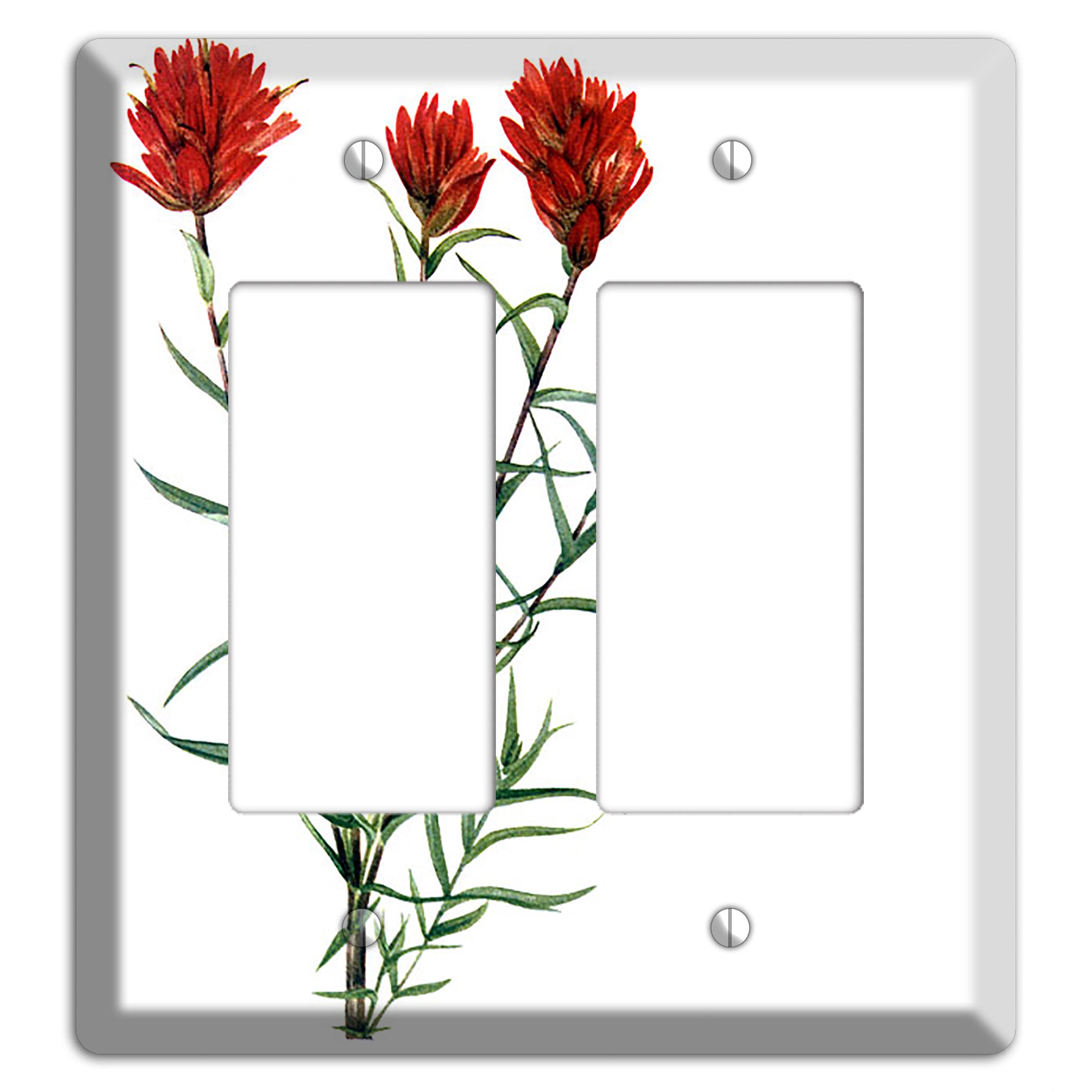 Castilleja Linarifolia 2 Rocker Wallplate