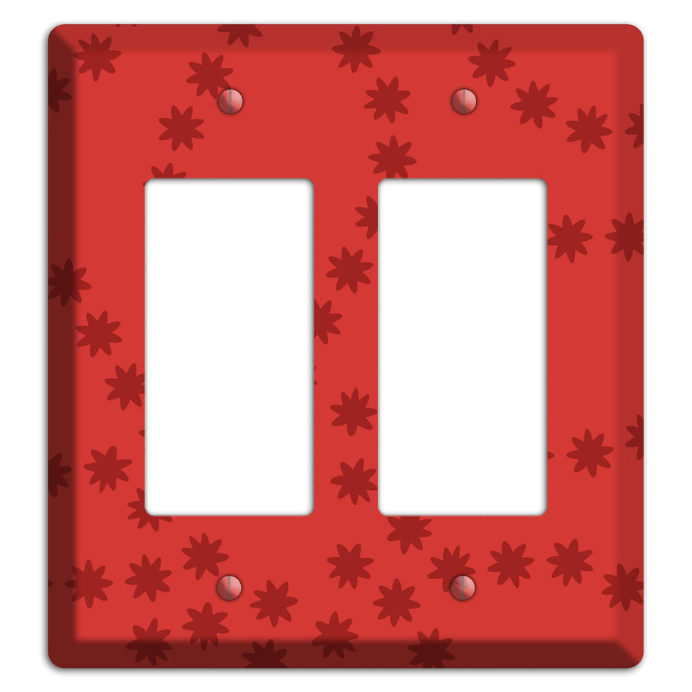 Multi Red Constellation 2 Rocker Wallplate