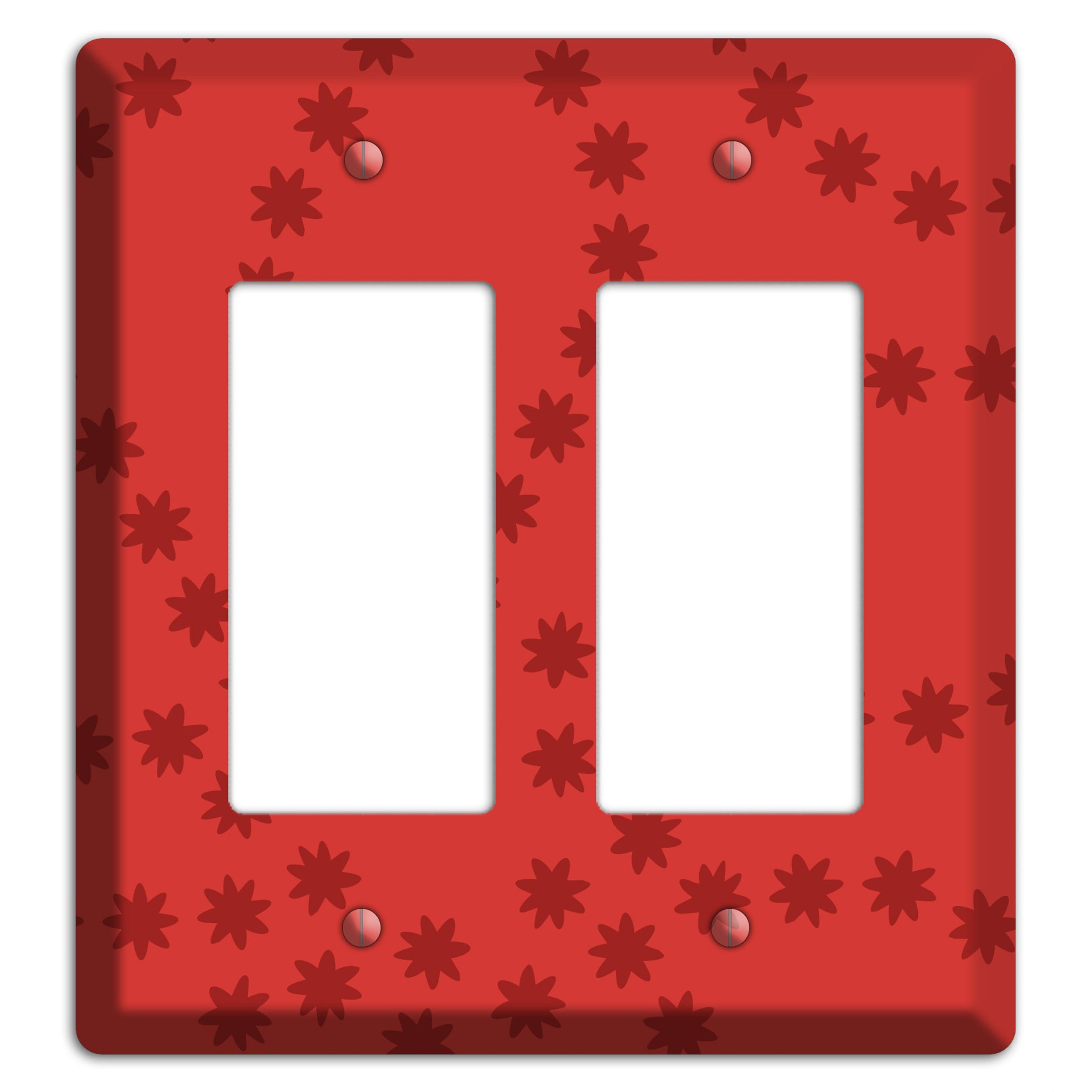 Multi Red Constellation 2 Rocker Wallplate