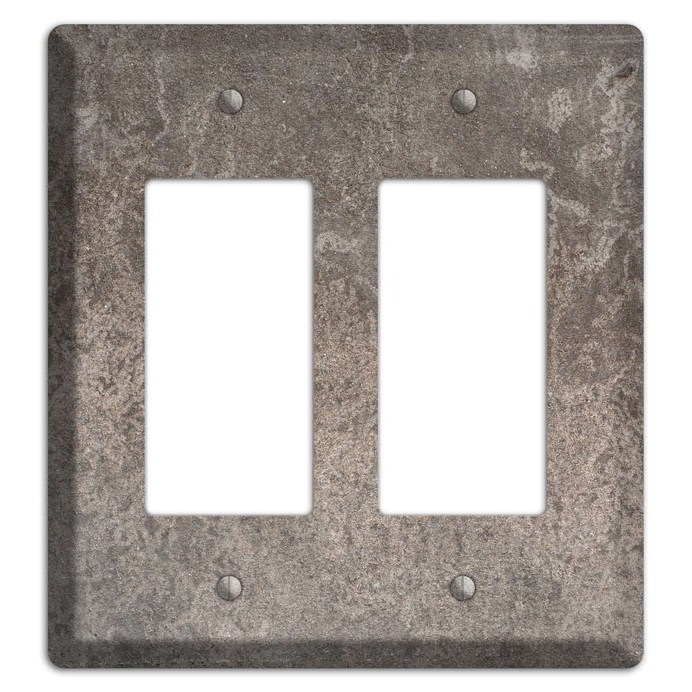 Old Concrete 1 2 Rocker Wallplate