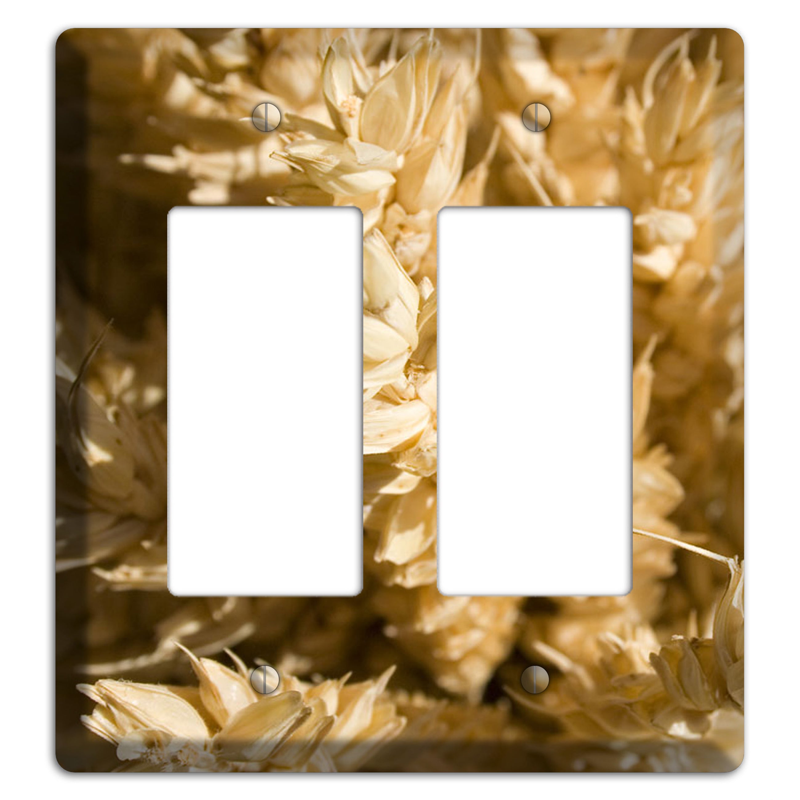 Wheat 2 Rocker Wallplate