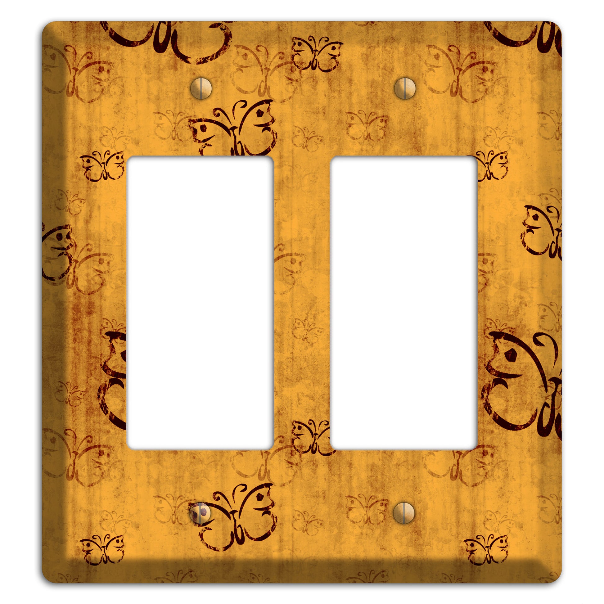 Mustard Butterfly 2 Rocker Wallplate