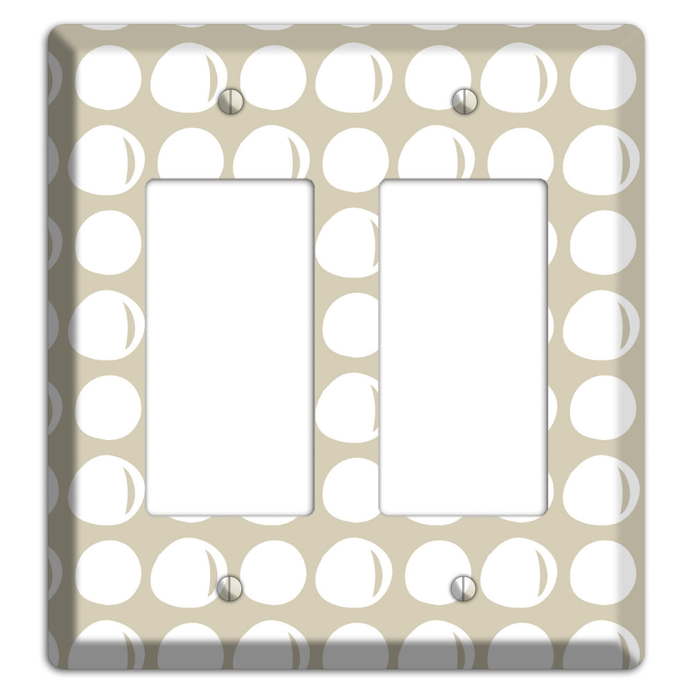Simple Scandanavian Style KK 2 Rocker Wallplate