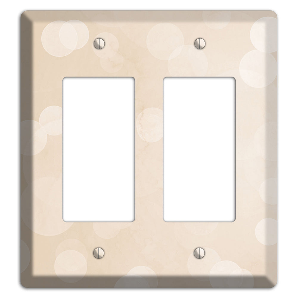 Parchment Neutral Texture 2 Rocker Wallplate