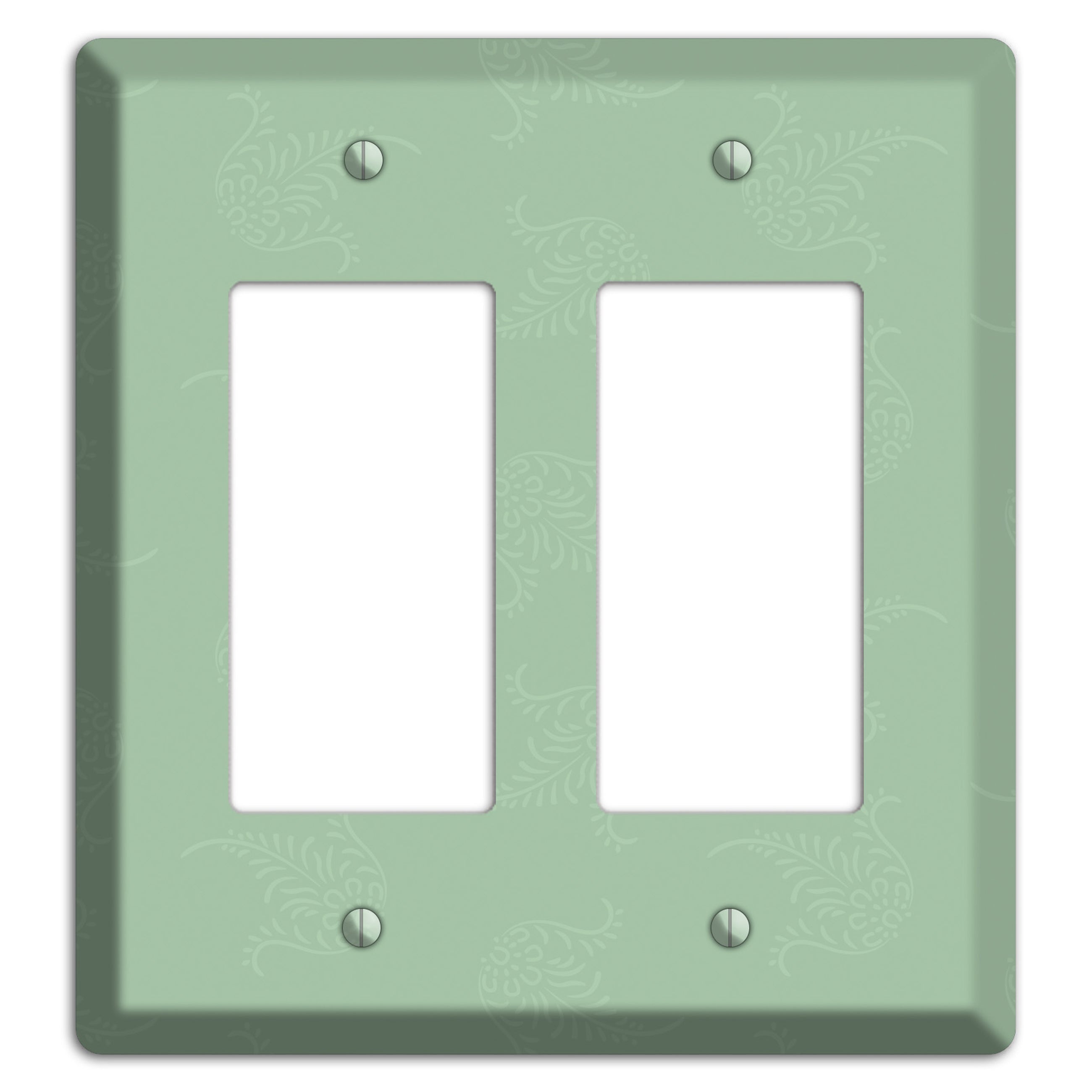 Sage Cartouche 2 Rocker Wallplate