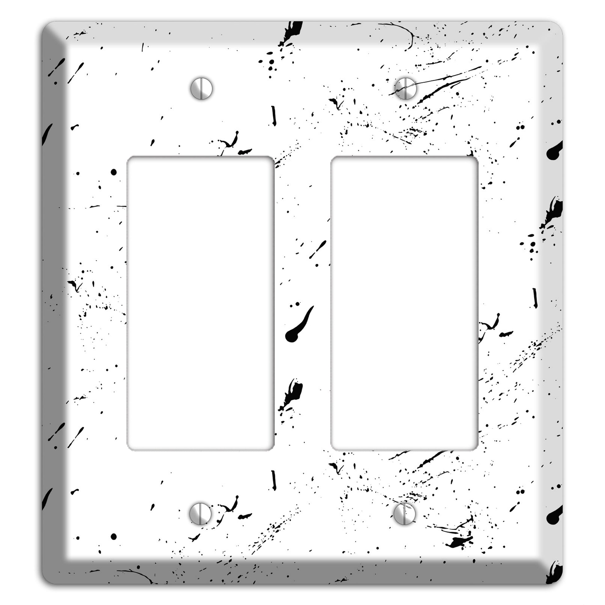 Ink Splash 1 2 Rocker Wallplate