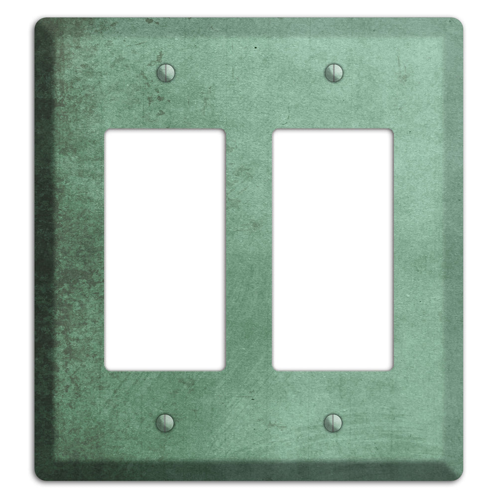 Bay Leaf Vintage Grunge 2 Rocker Wallplate