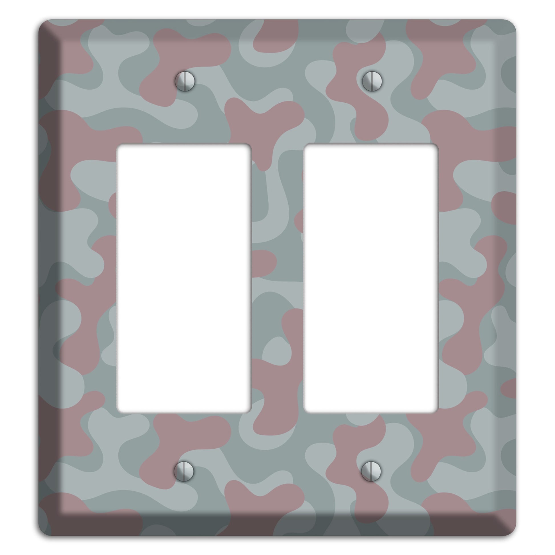 Afghanistan Blotch 1 Camo 2 Rocker Wallplate