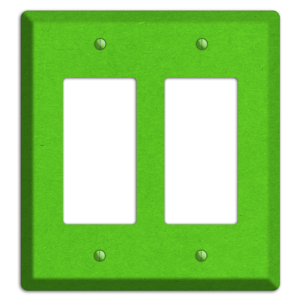Kelly Green Kraft 2 Rocker Wallplate