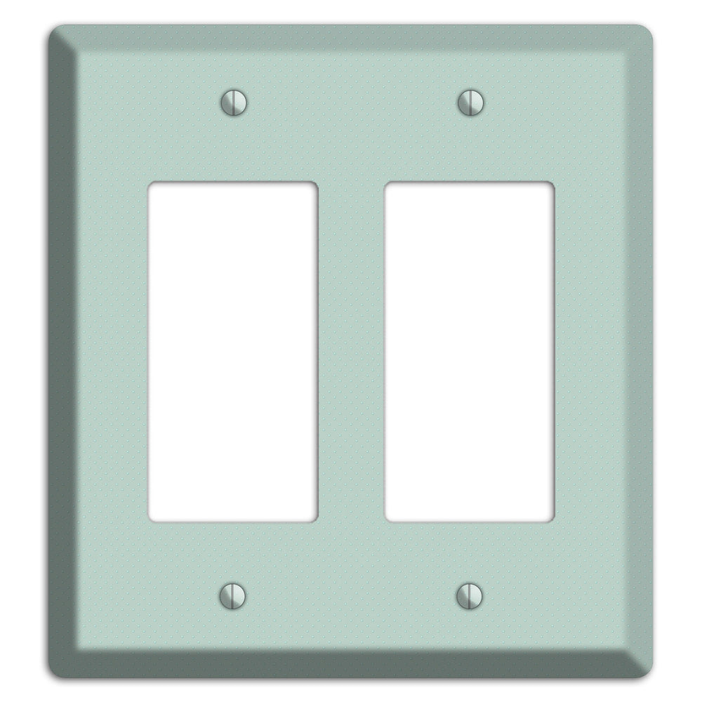 Sage with Tiny Dots 2 Rocker Wallplate