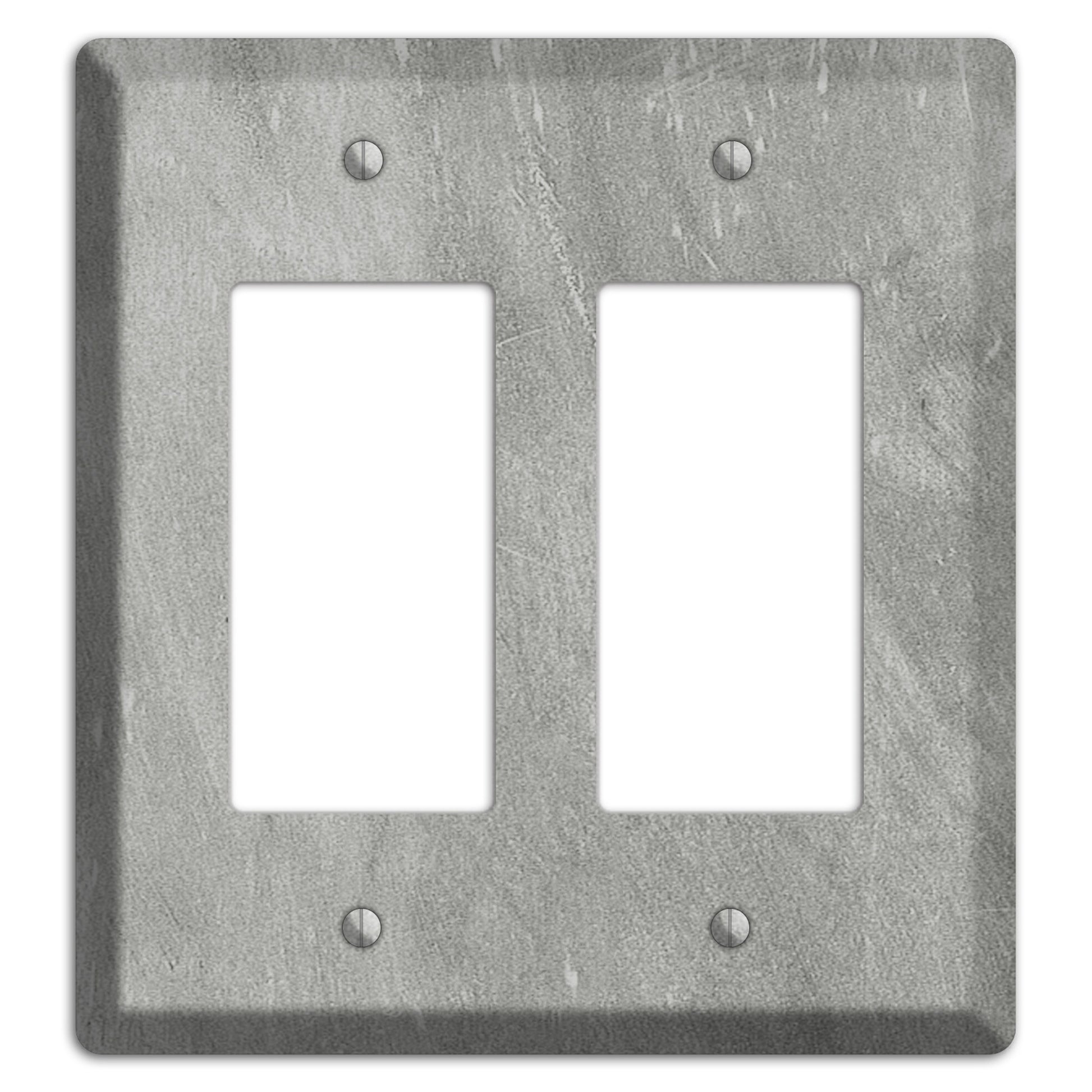 Chalk Grey 2 Rocker Wallplate