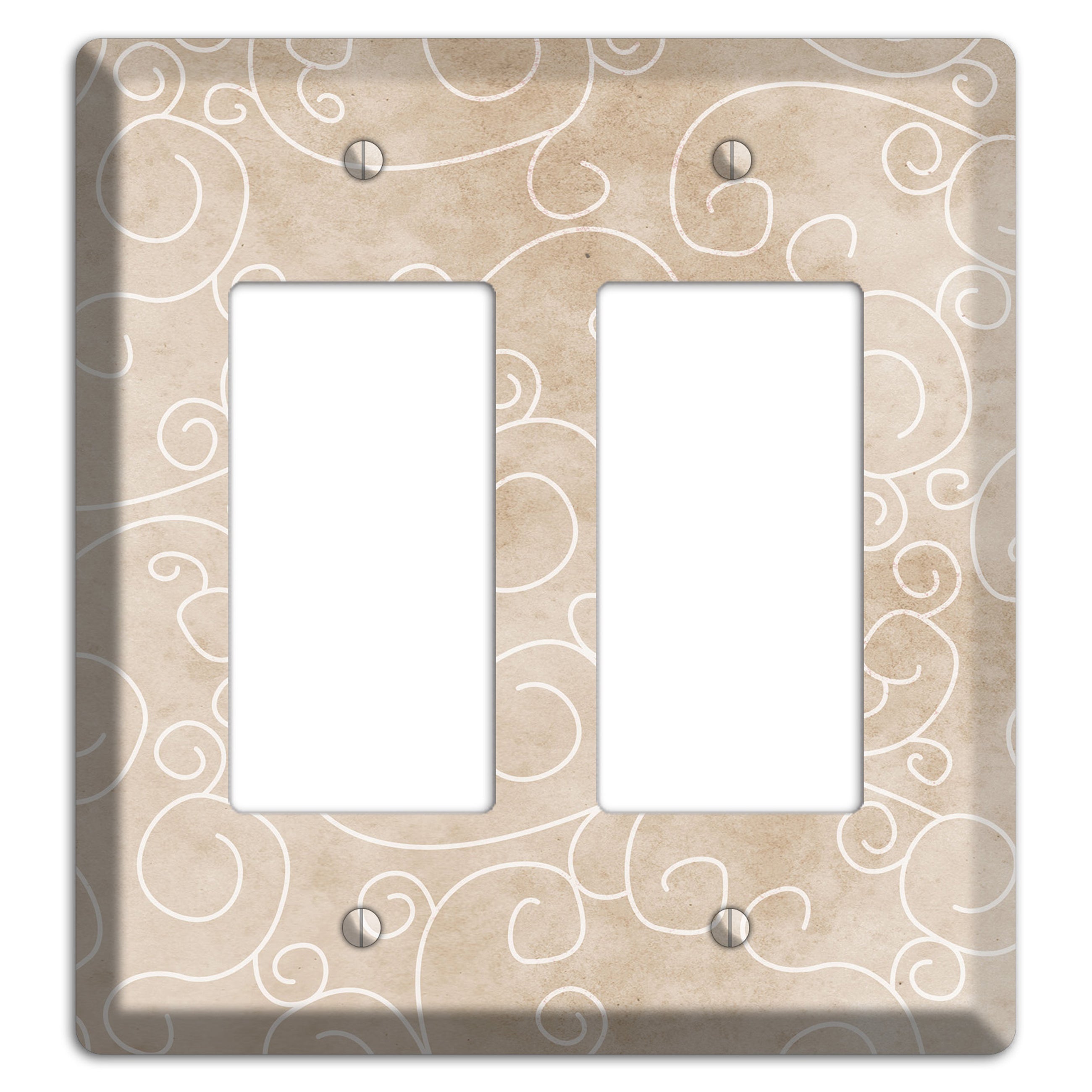 Wafer Neutral Texture 2 Rocker Wallplate