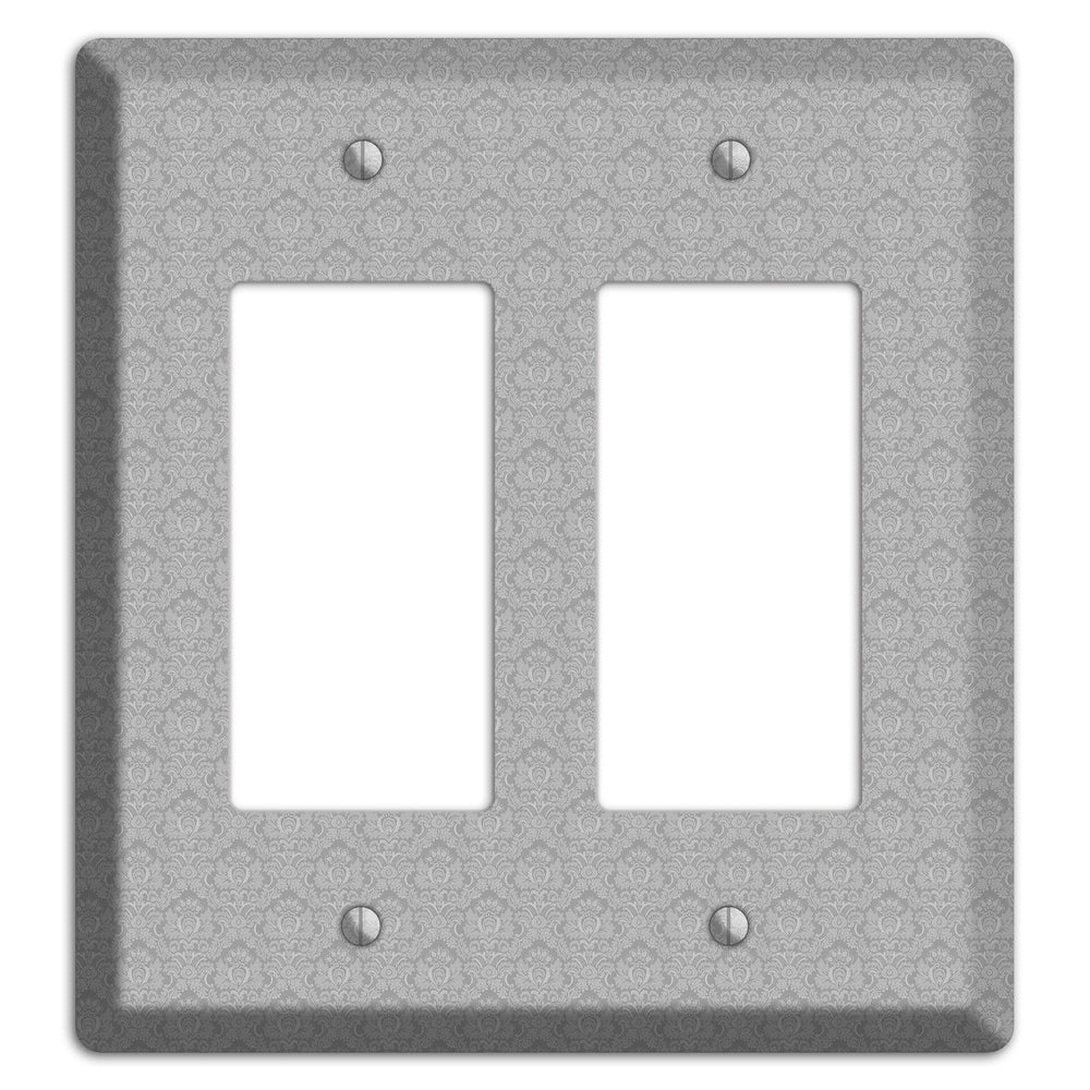 Light Grey Cartouche 2 Rocker Wallplate