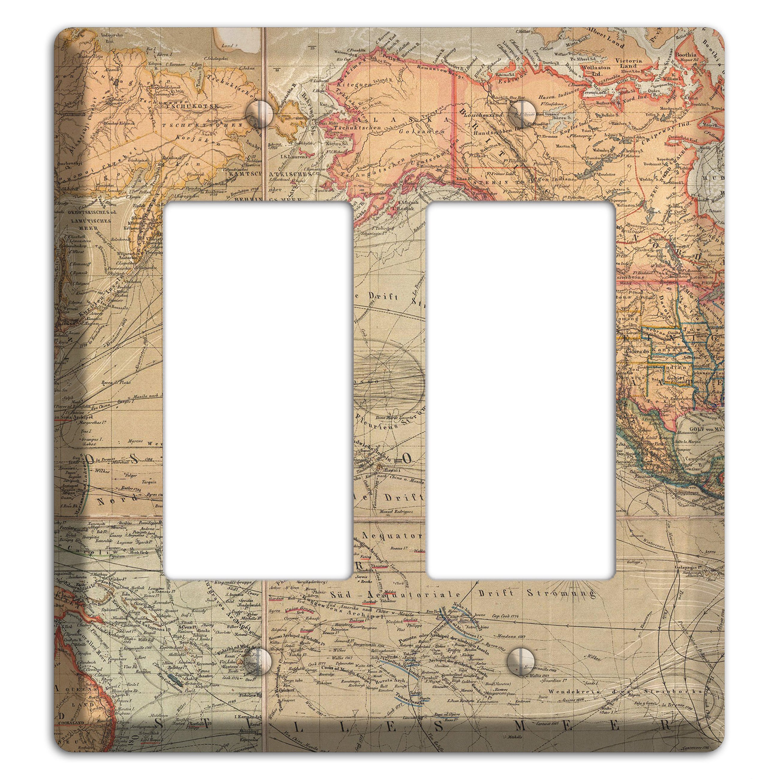 Pacific Ocean 2 Rocker Wallplate