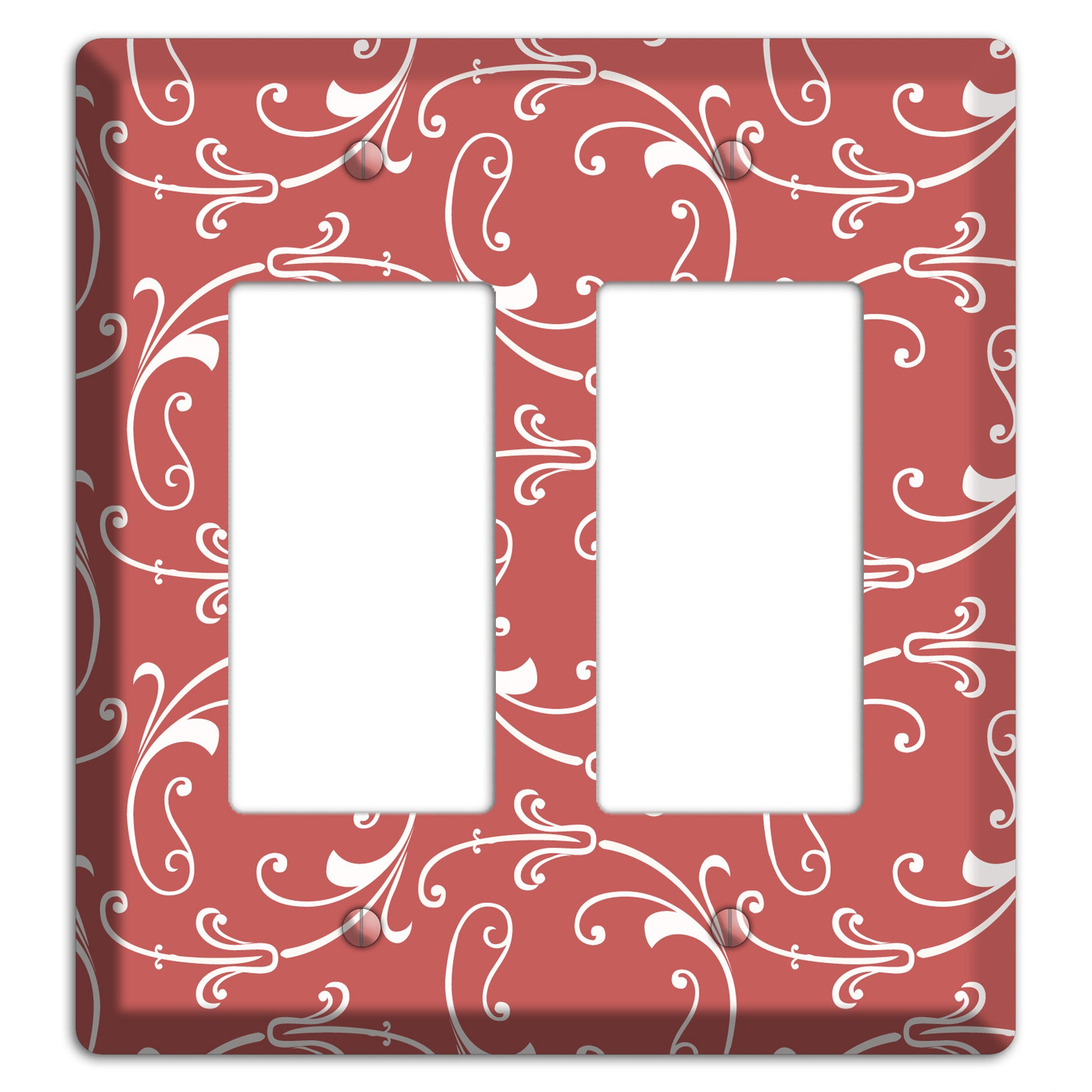 Brick Victorian Sprig 2 Rocker Wallplate