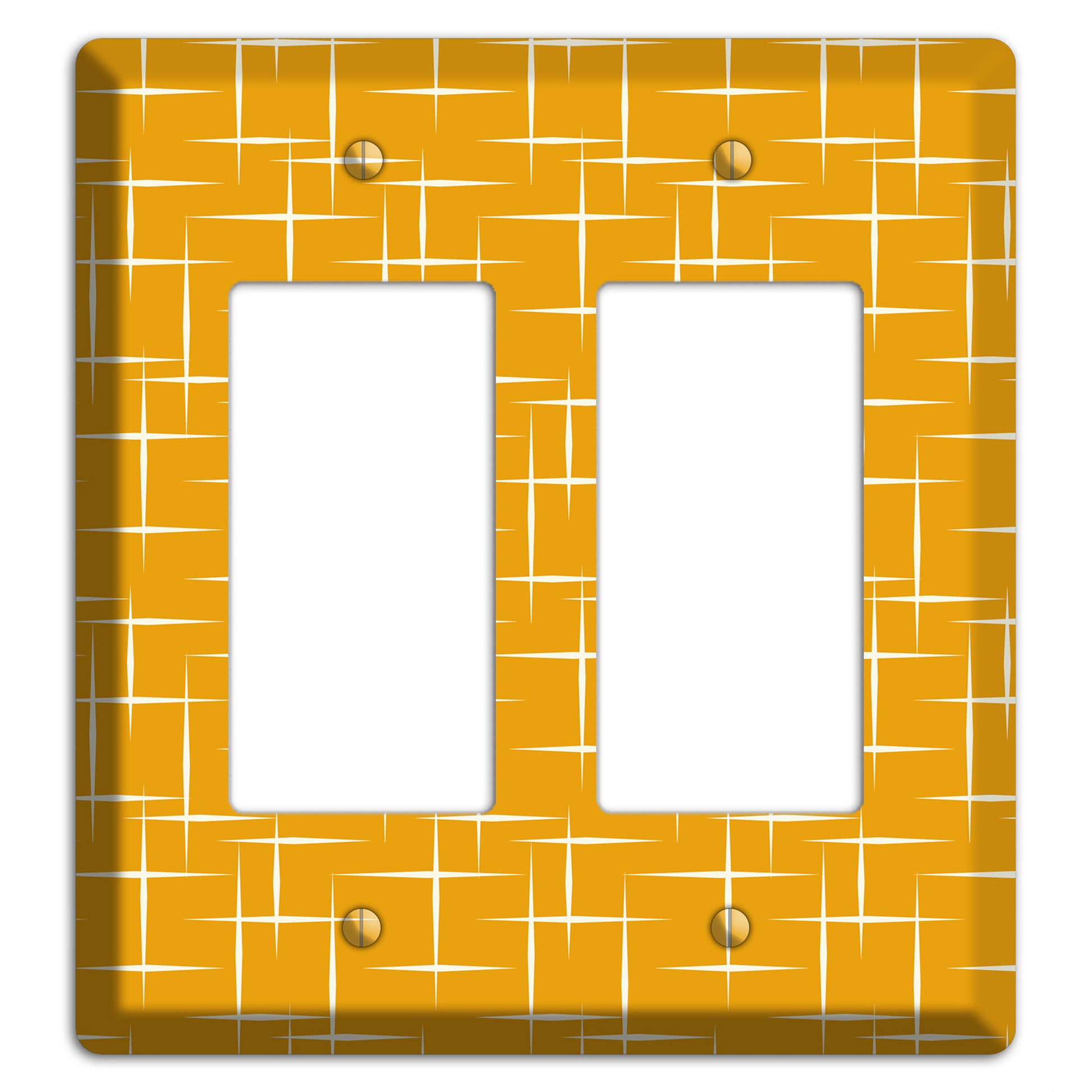 Orange Atomic 2 Rocker Wallplate