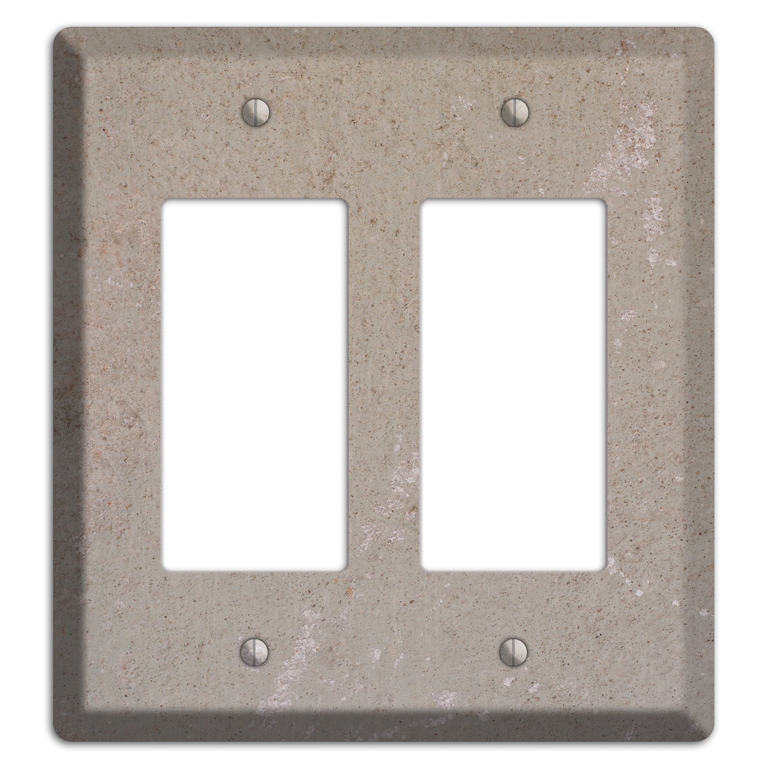 Old Concrete 7 2 Rocker Wallplate