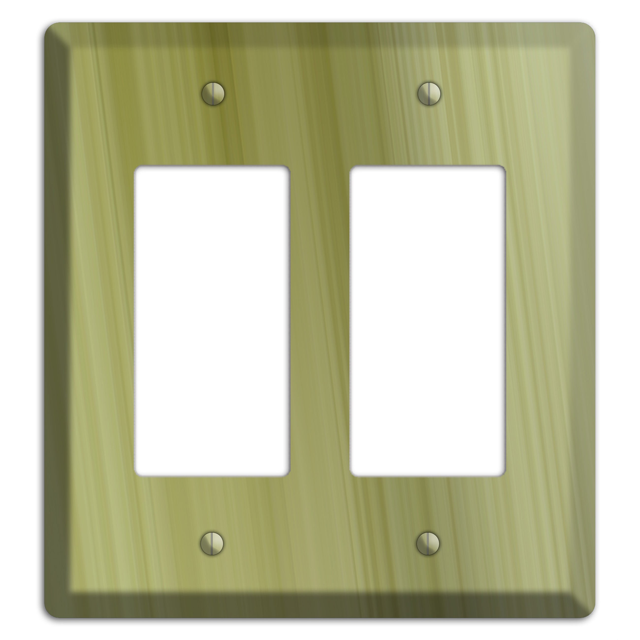 Olive Ray of Light 2 Rocker Wallplate