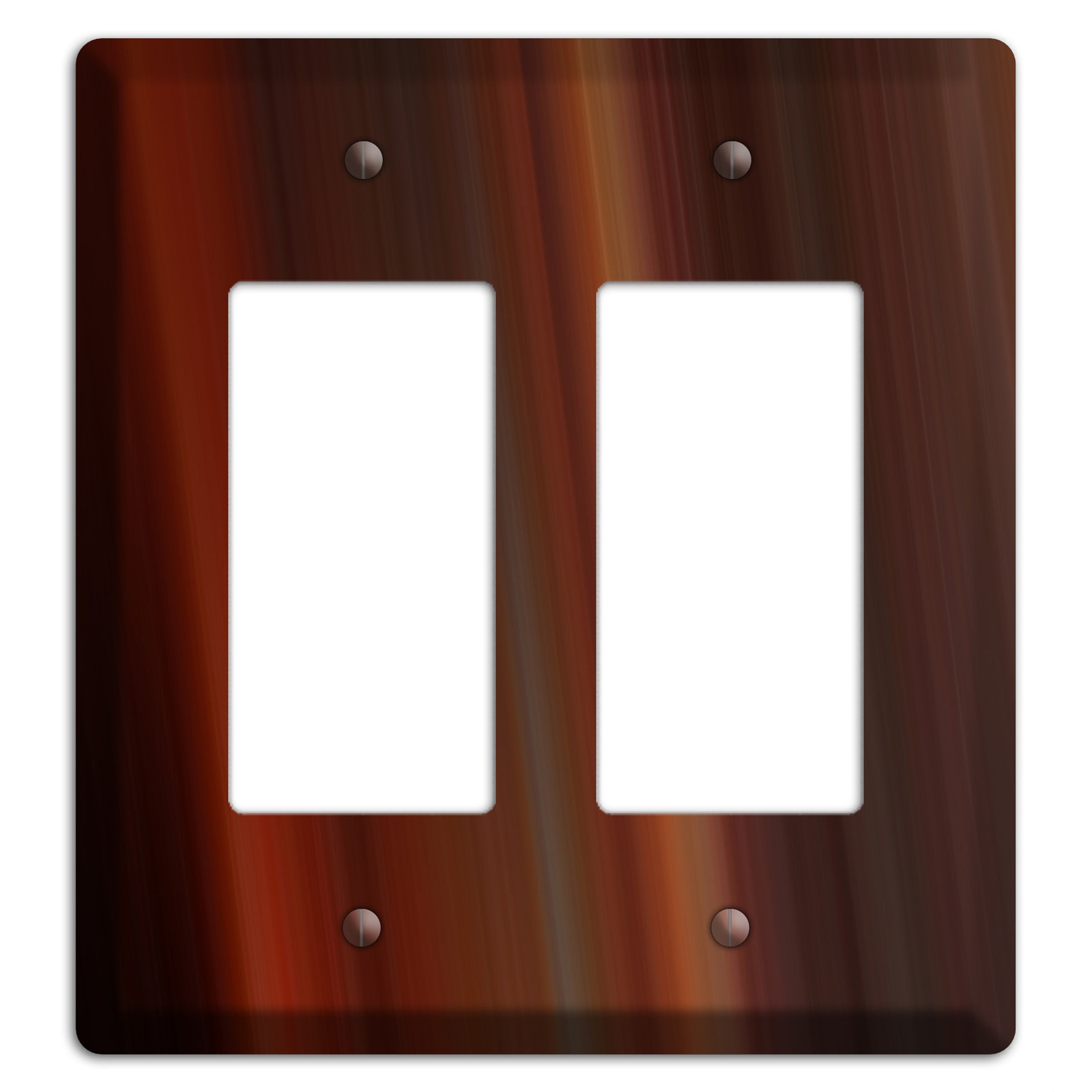 Maroon Ray of Light 2 Rocker Wallplate