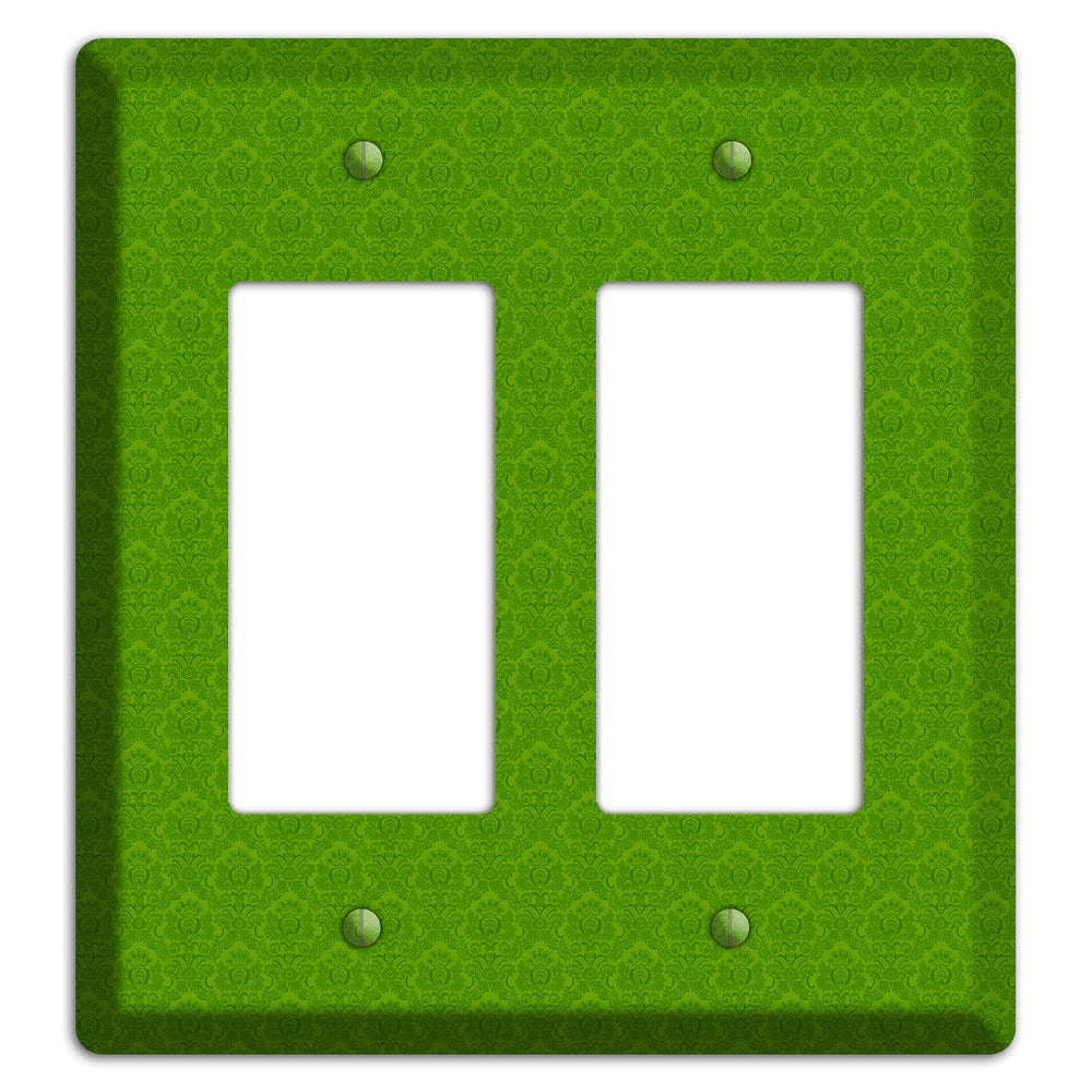 Green Cartouche 2 Rocker Wallplate