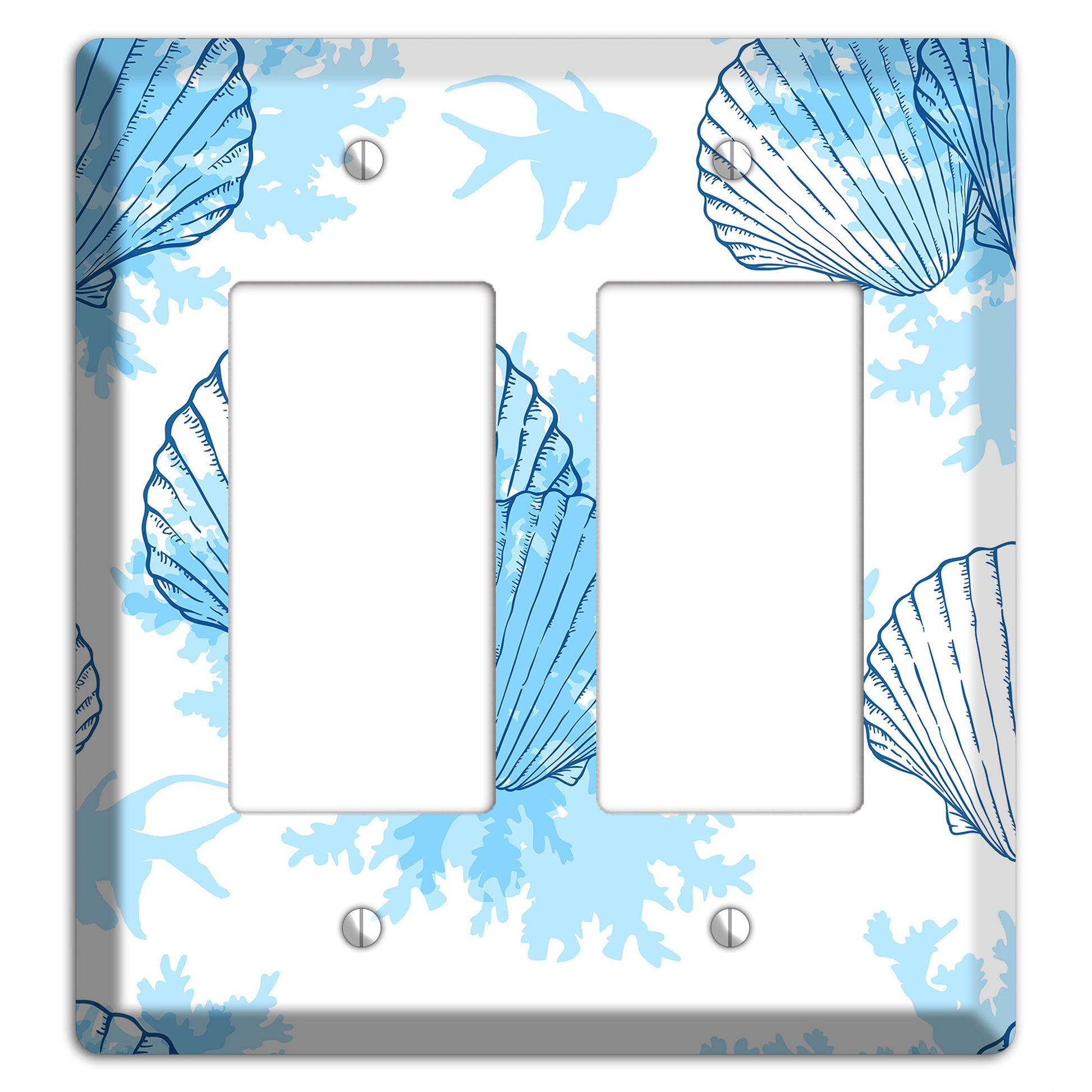 Shells 1 2 Rocker Wallplate