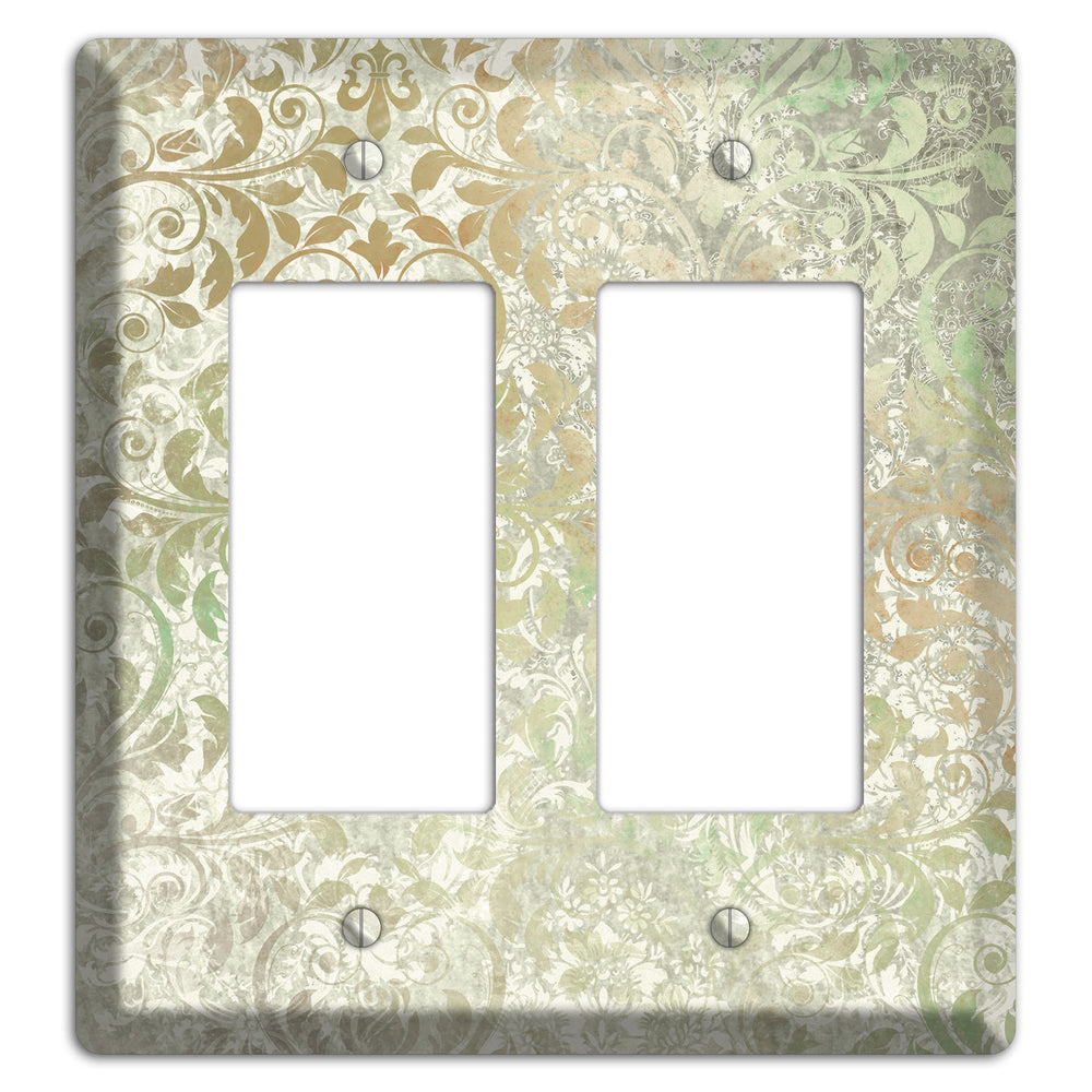Tana Whimsical Damask 2 Rocker Wallplate