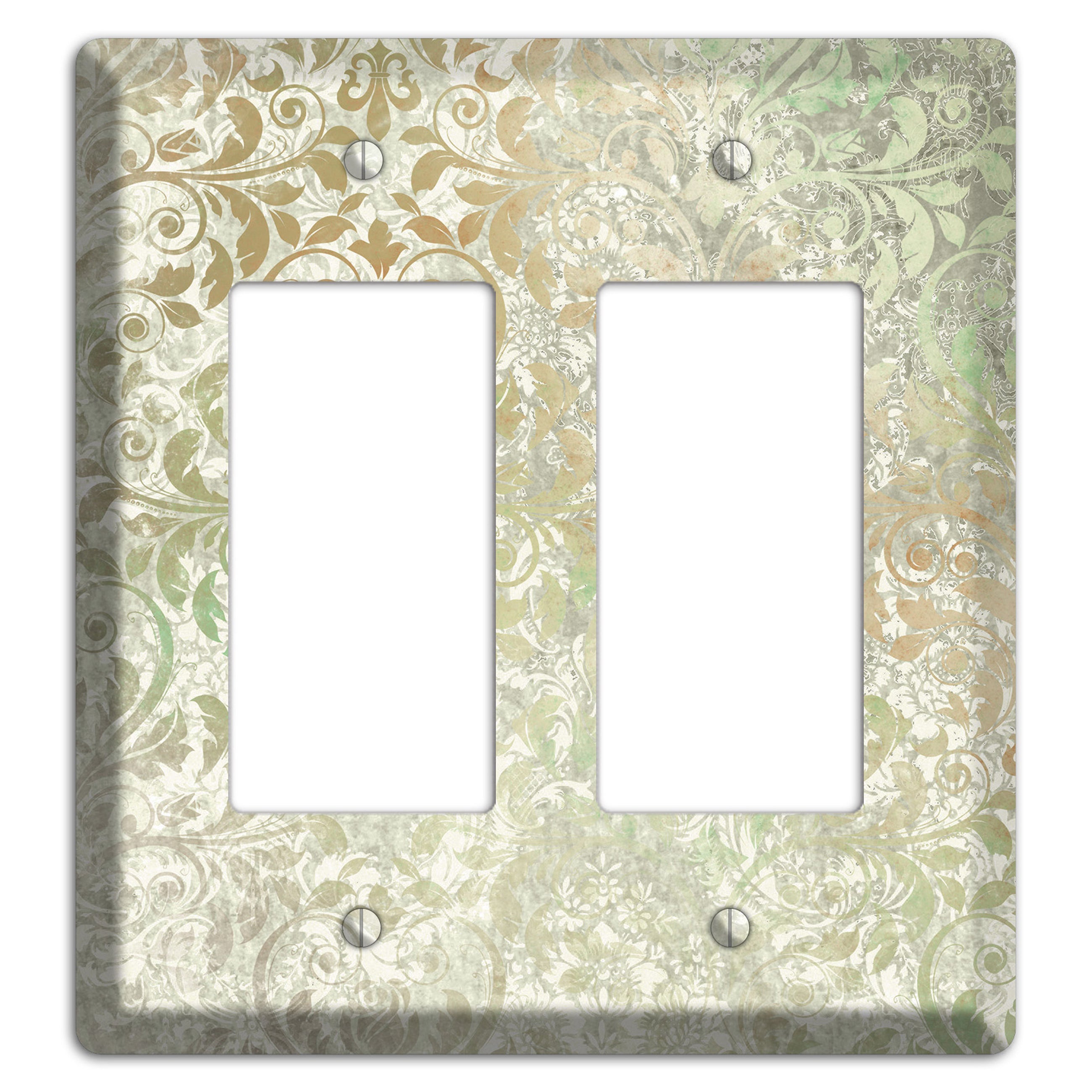 Tana Whimsical Damask 2 Rocker Wallplate