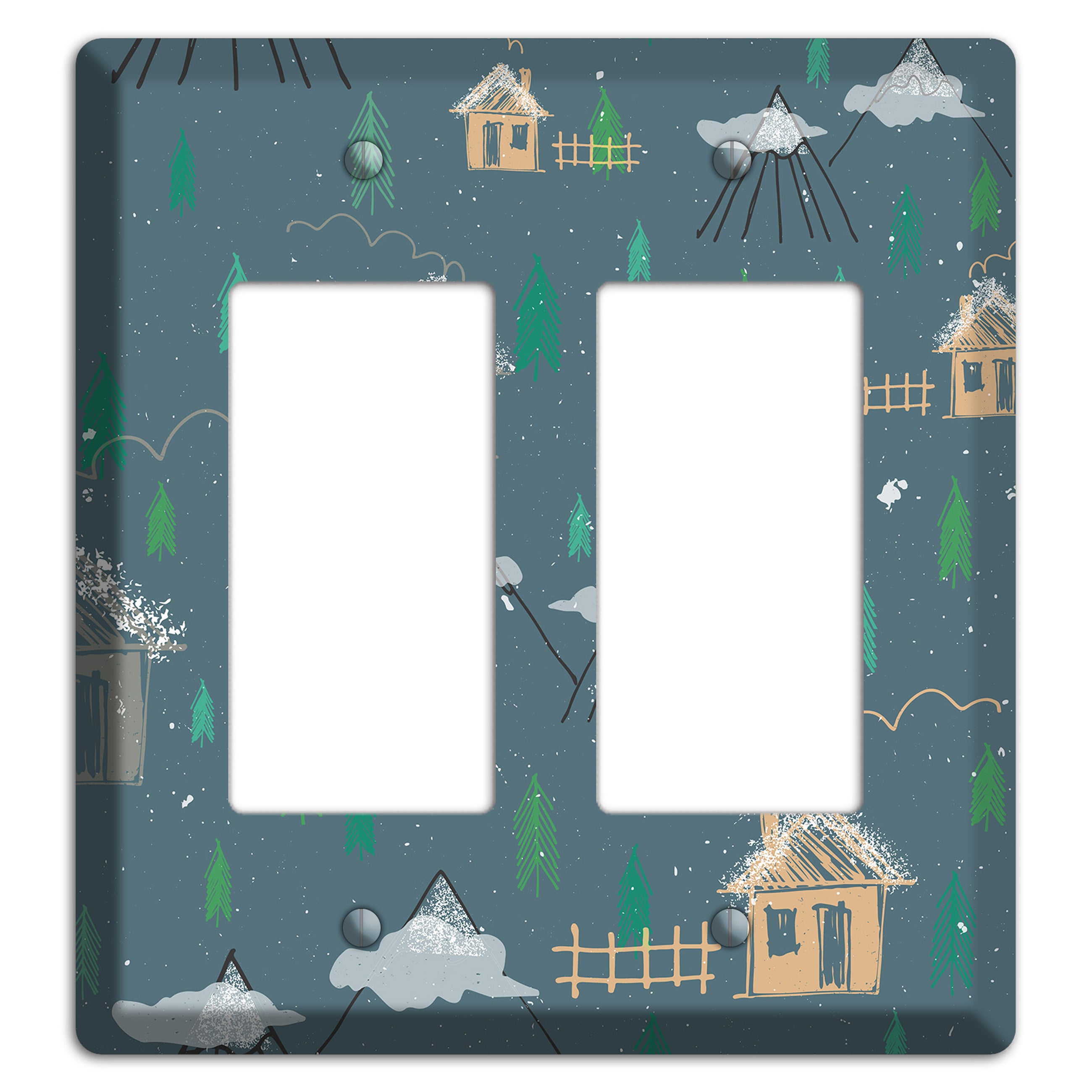 Wildlife Neighborhoods 1 2 Rocker Wallplate