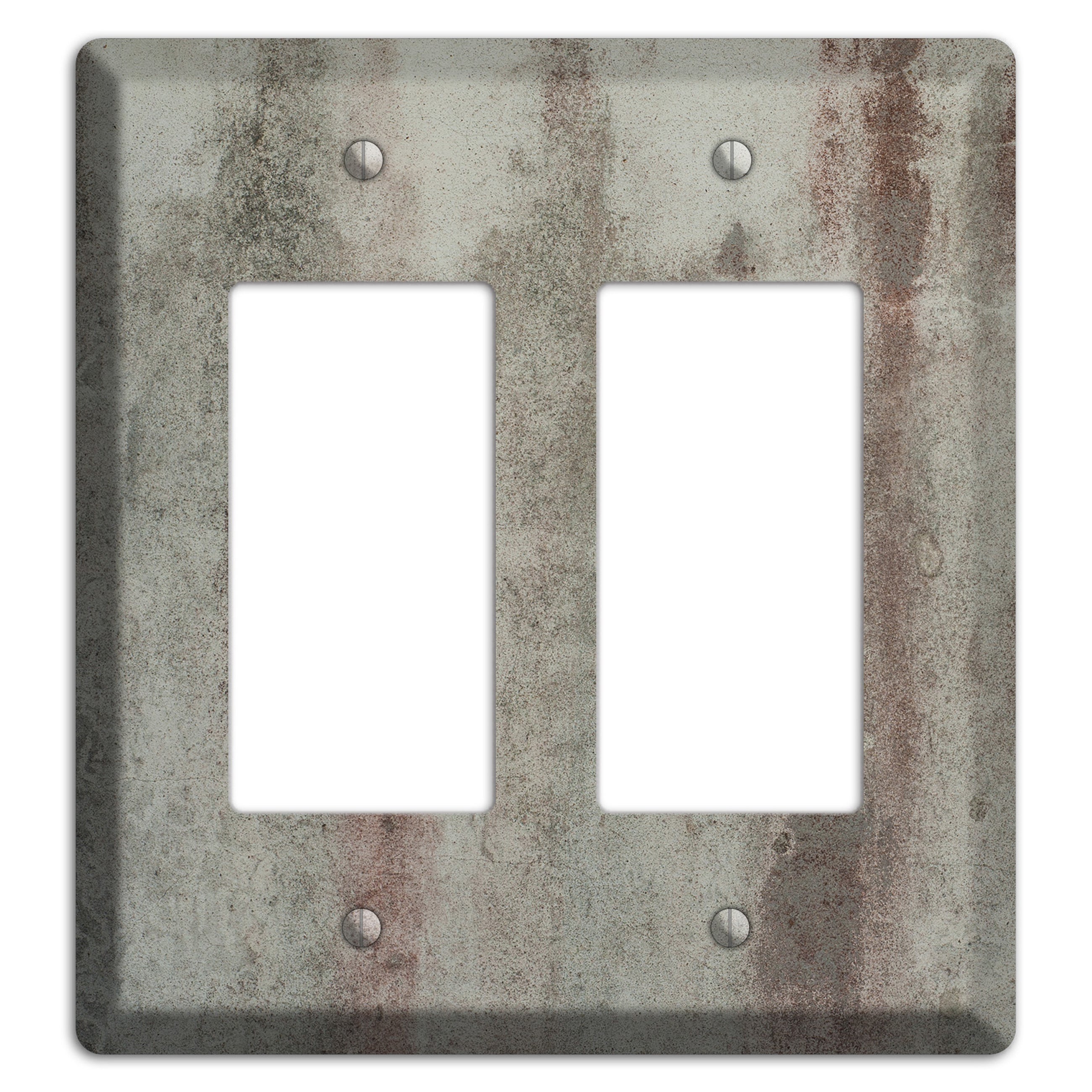 Old Concrete 15 2 Rocker Wallplate
