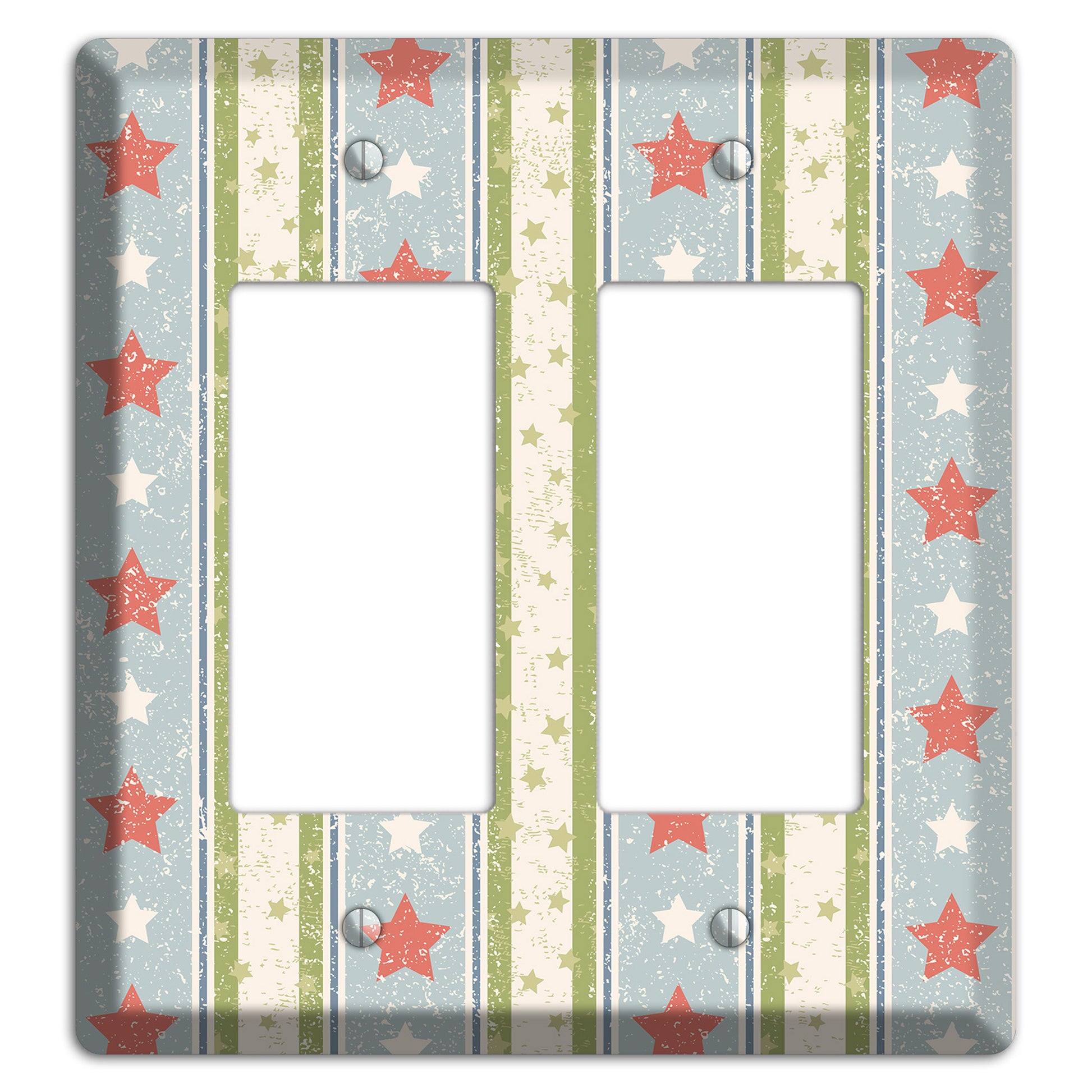 Christmas Morning 2 Rocker Wallplate