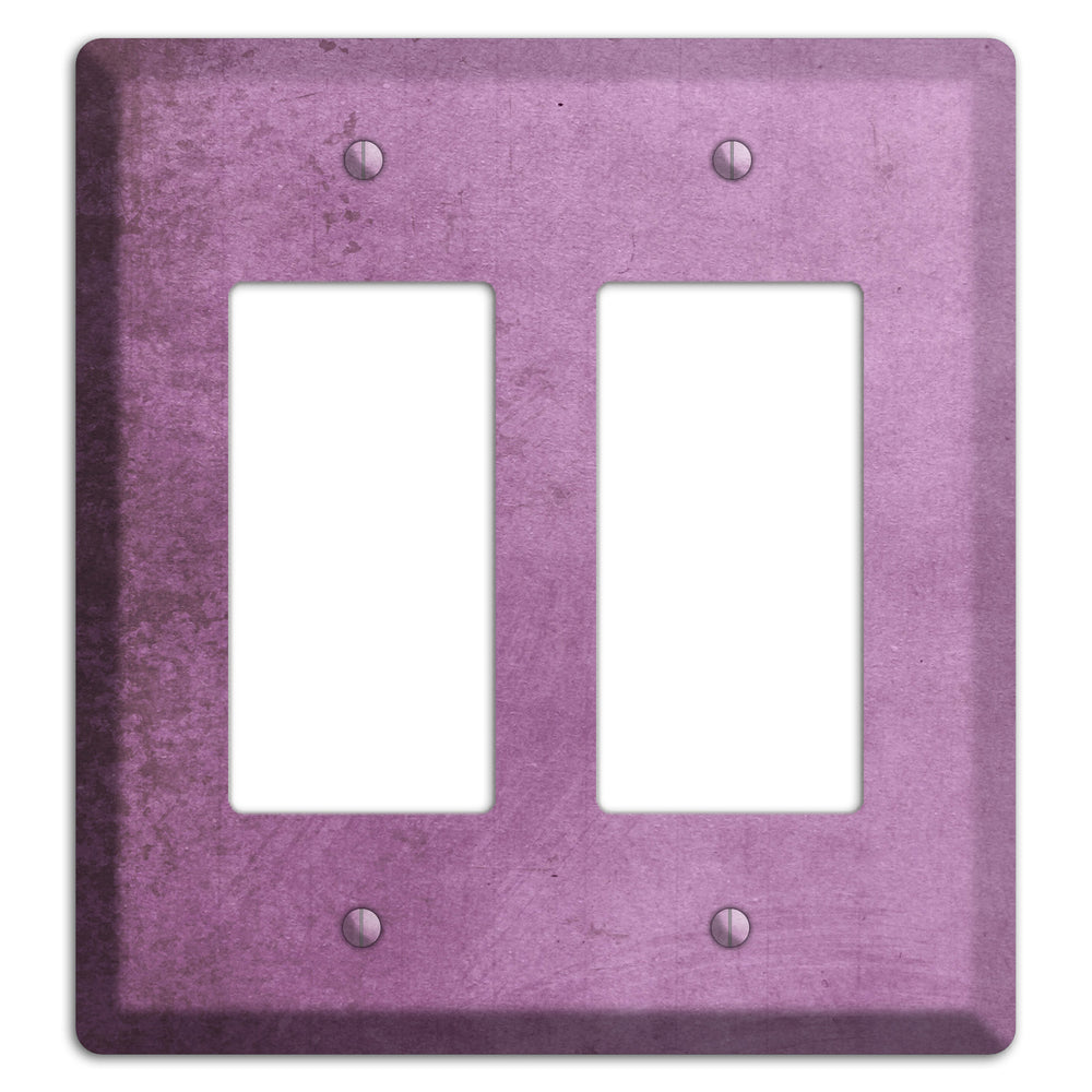 Bouquet Vintage Grunge 2 Rocker Wallplate