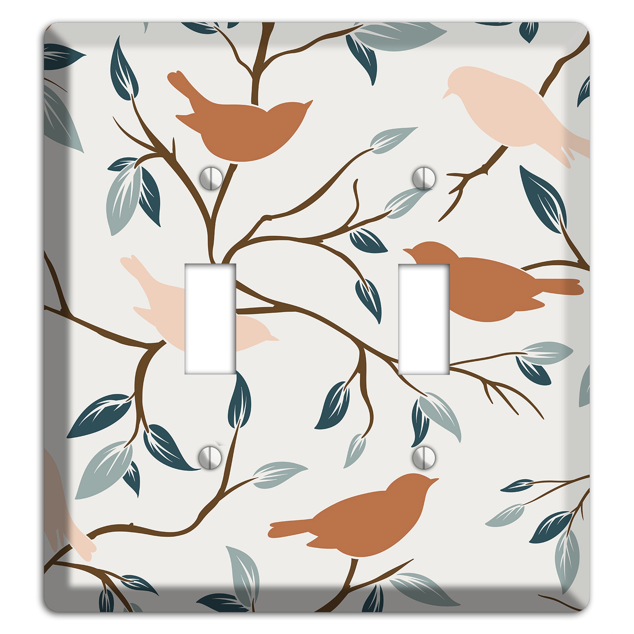 Bird Branch 1 2 Toggle Wallplate
