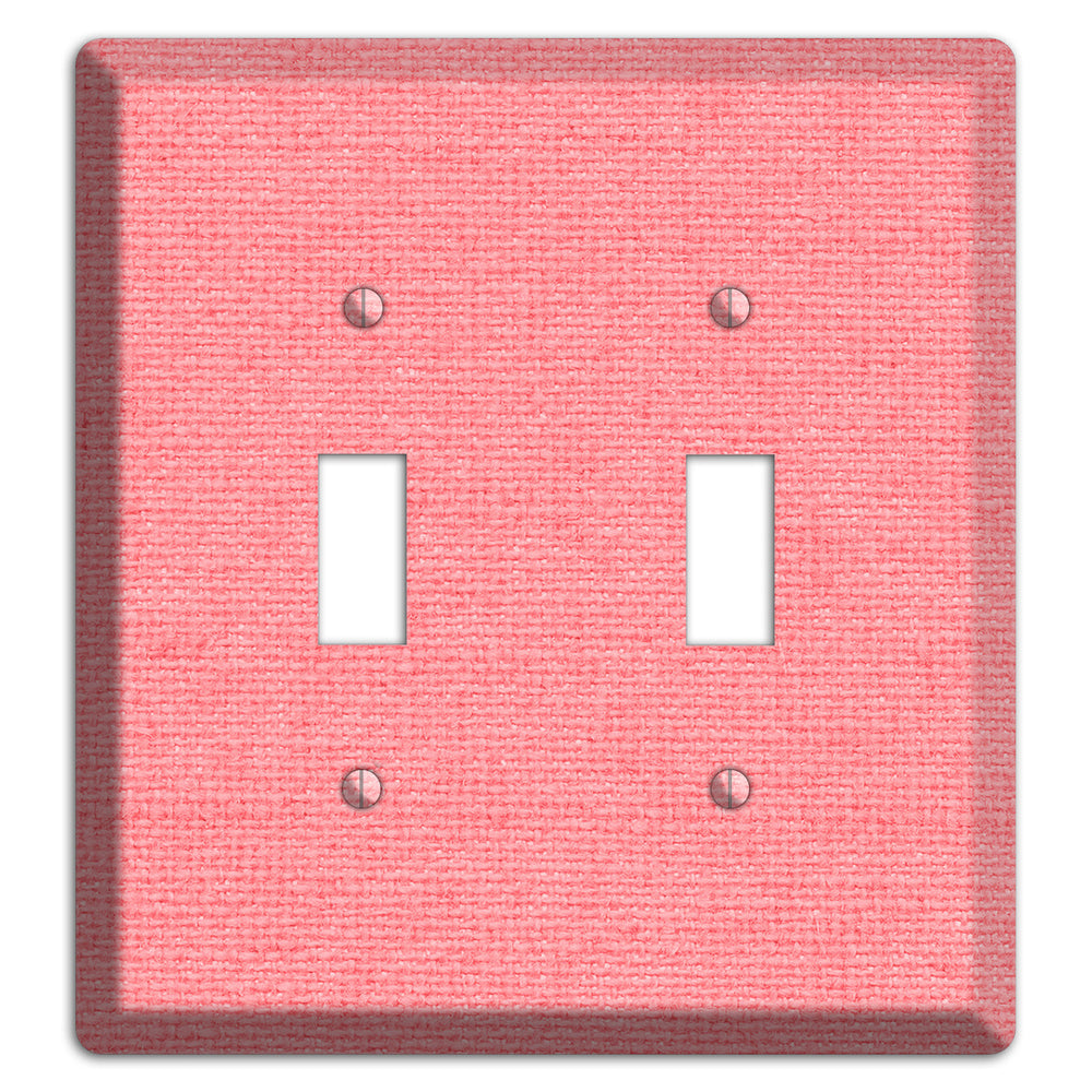 Sweet Pink Soft Coral 2 Toggle Wallplate