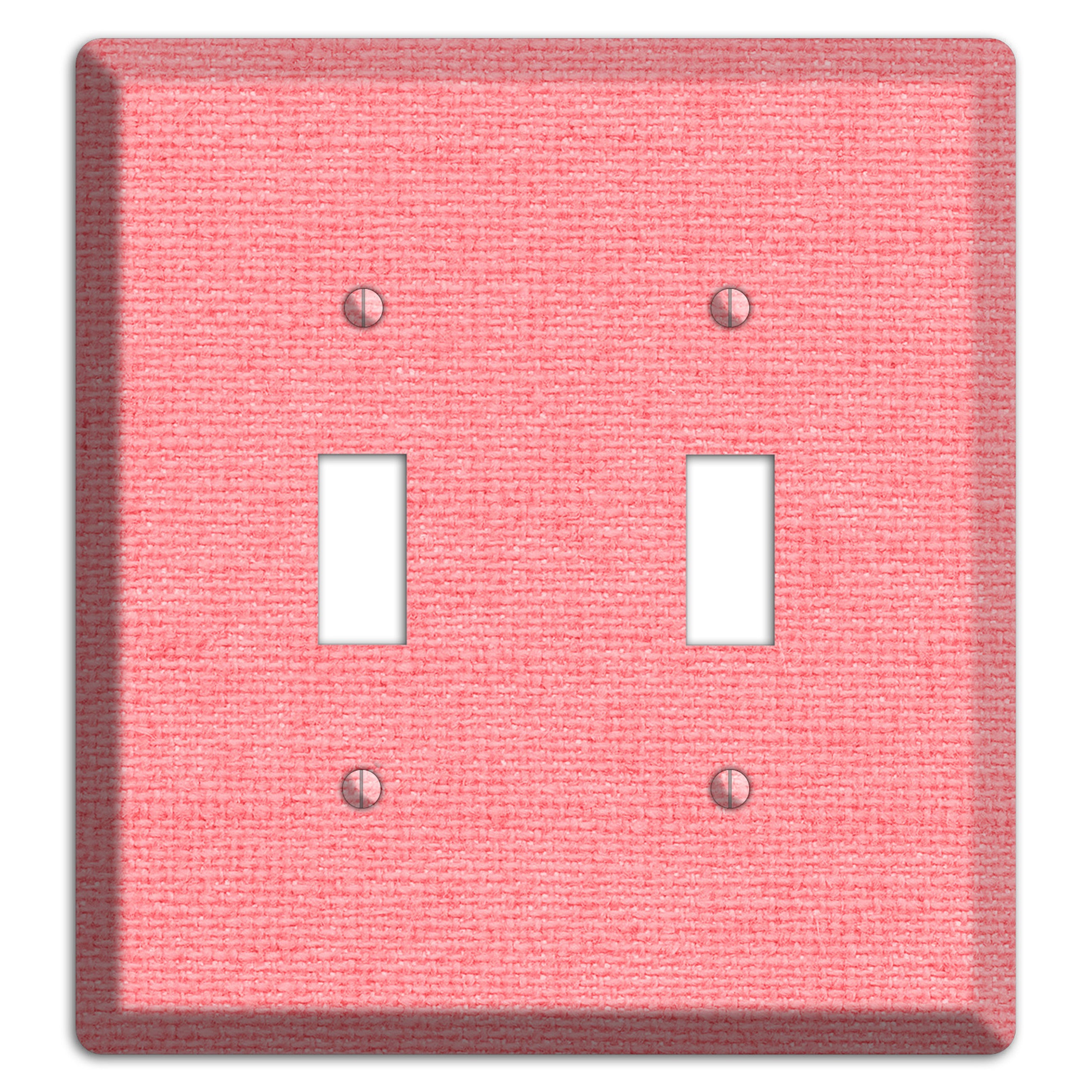 Sweet Pink Soft Coral 2 Toggle Wallplate