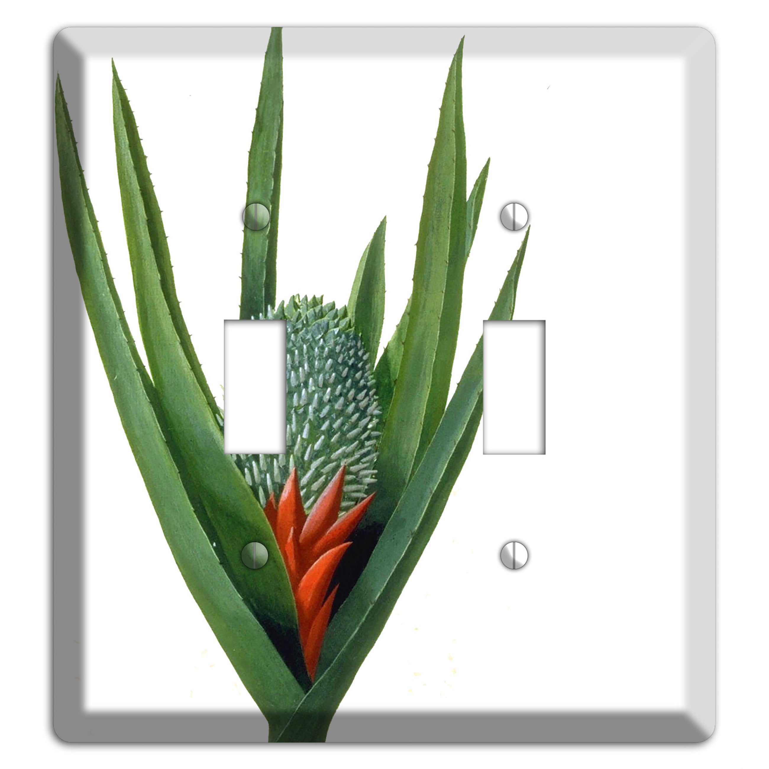 Bromiliad 2 Toggle Wallplate