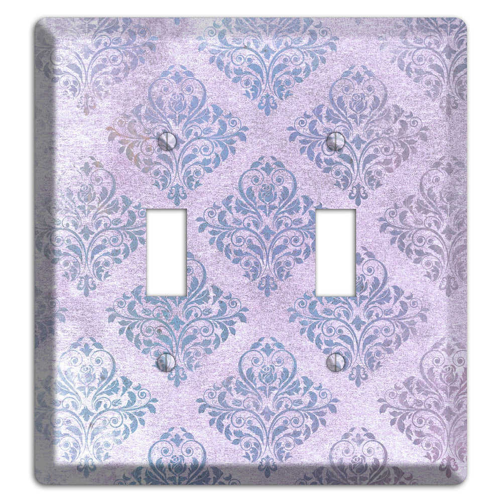 Logan Whimsical Damask 2 Toggle Wallplate