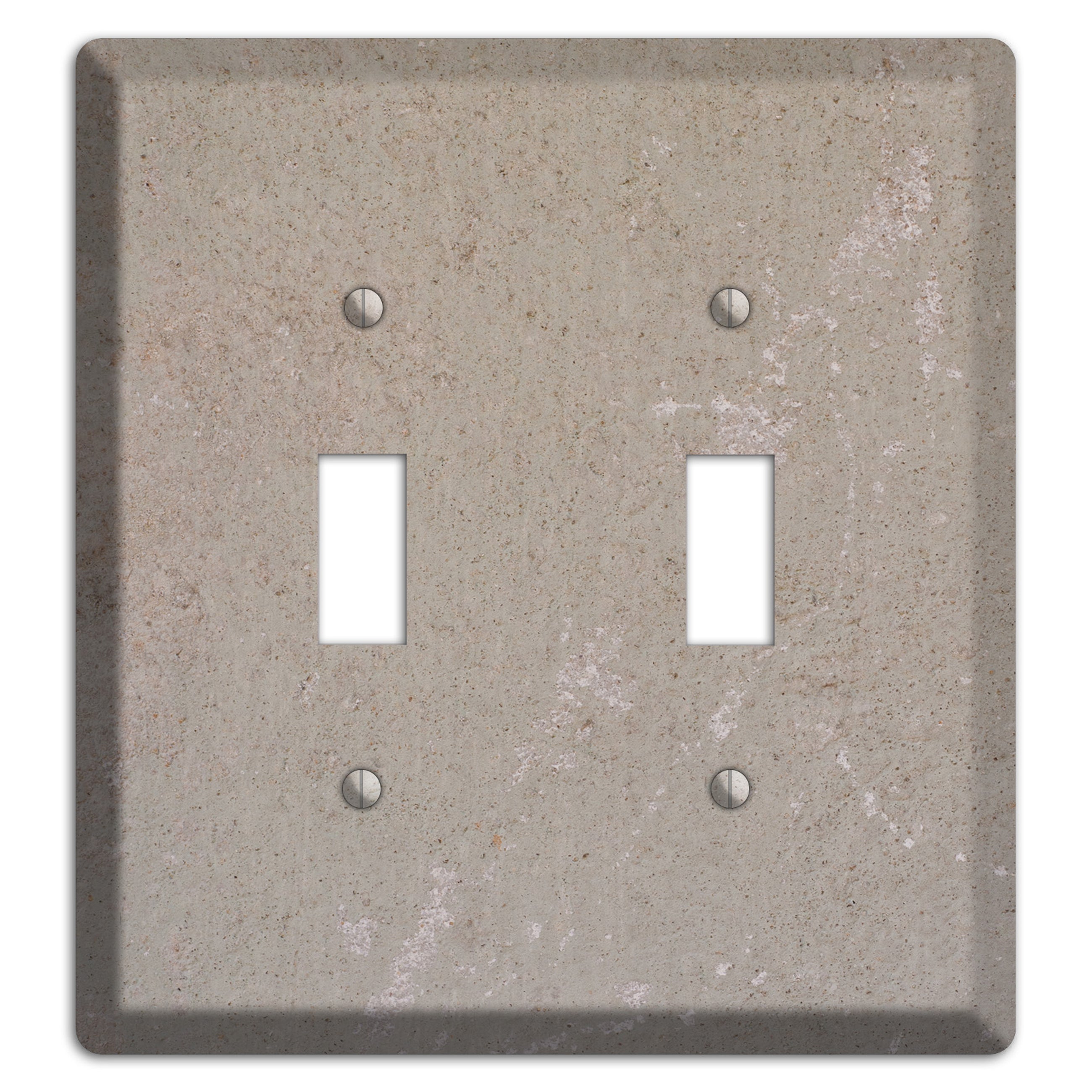 Old Concrete 7 2 Toggle Wallplate