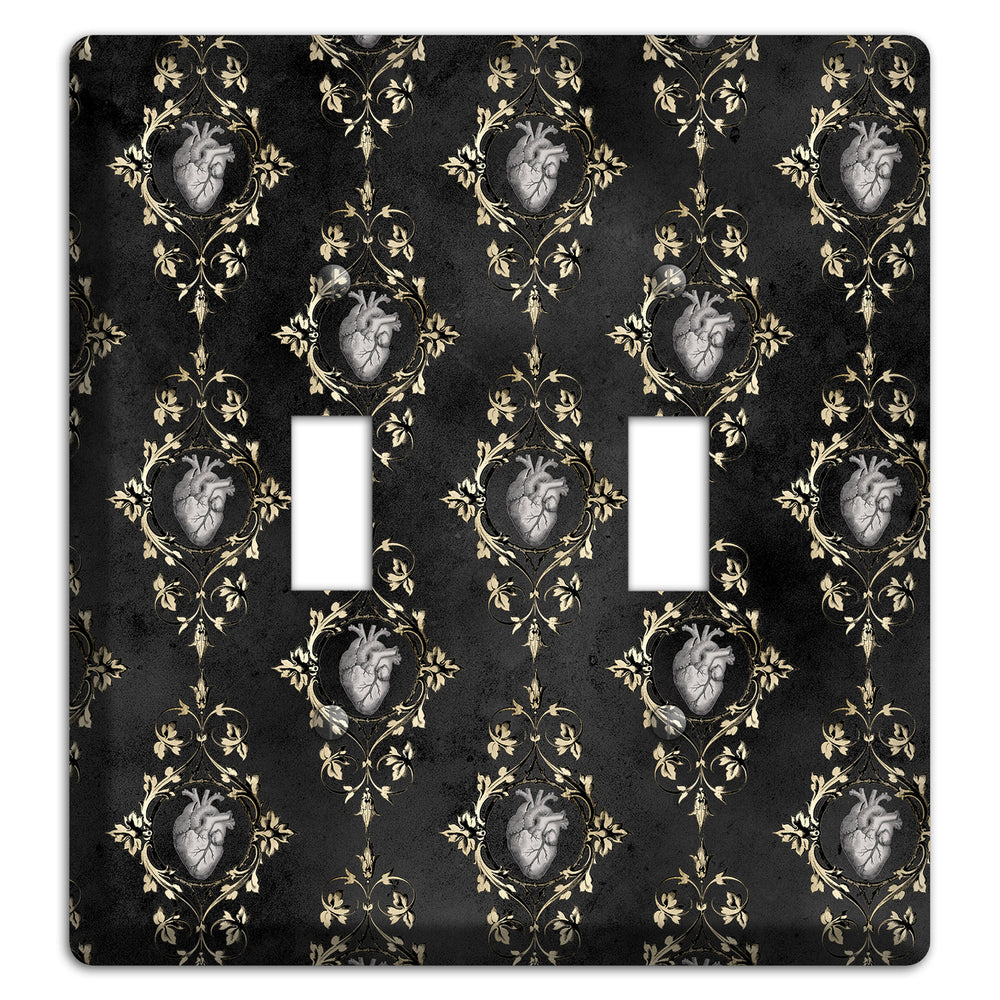 Edgar Allen Poe Tell-Tale Heart 2 Toggle Wallplate