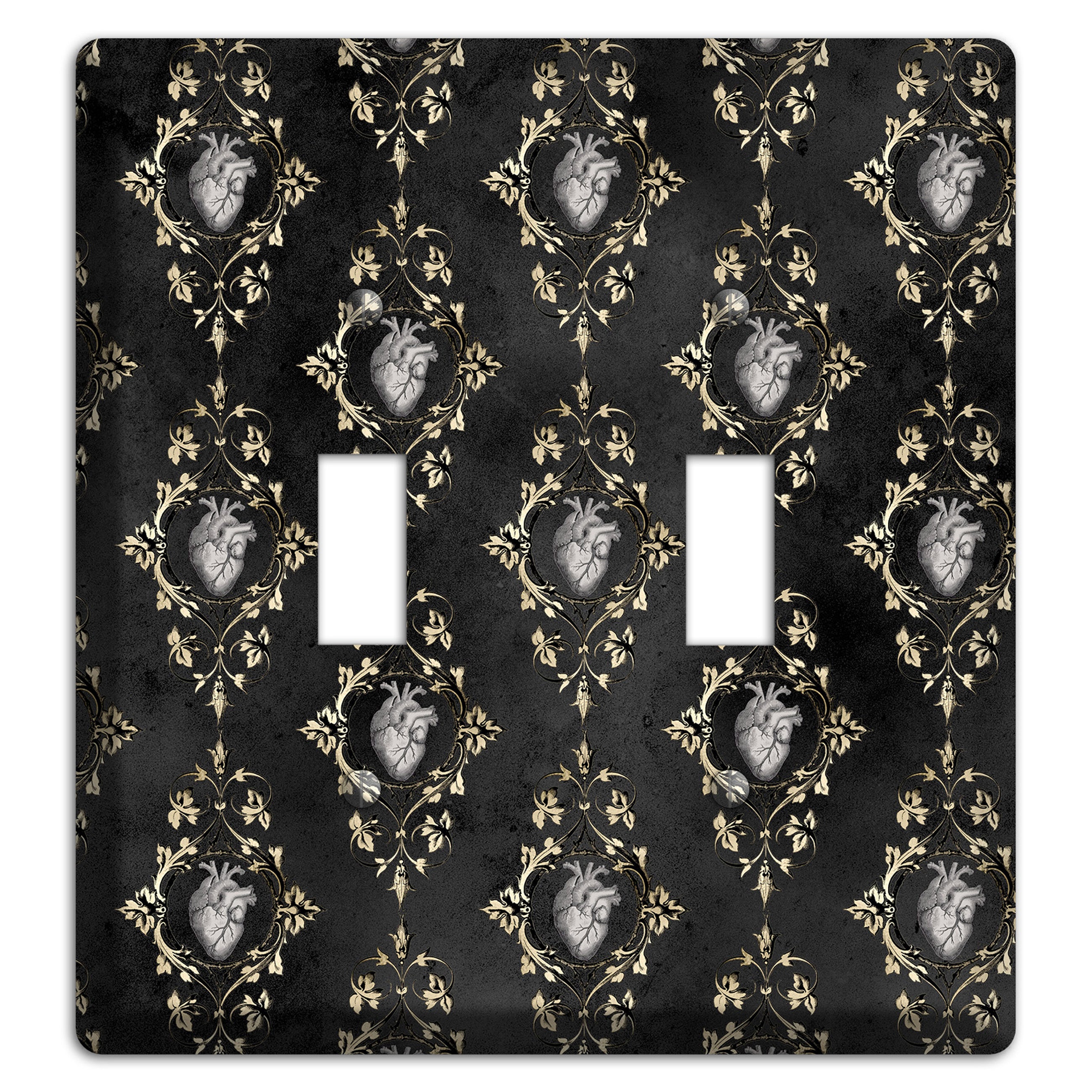 Edgar Allen Poe Tell-Tale Heart 2 Toggle Wallplate